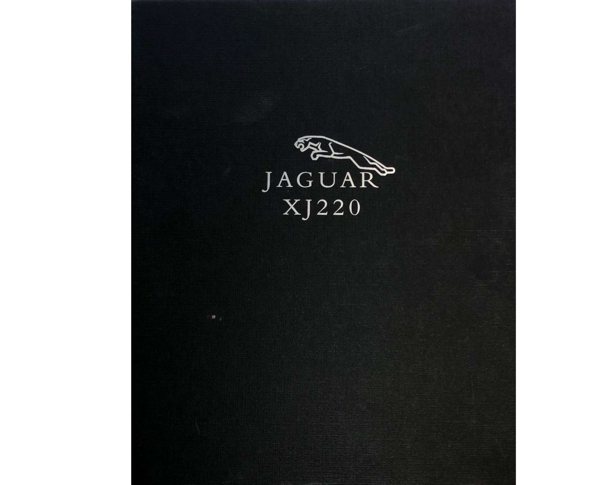 Jaguar XJ220 book by Philip Porter-Sold