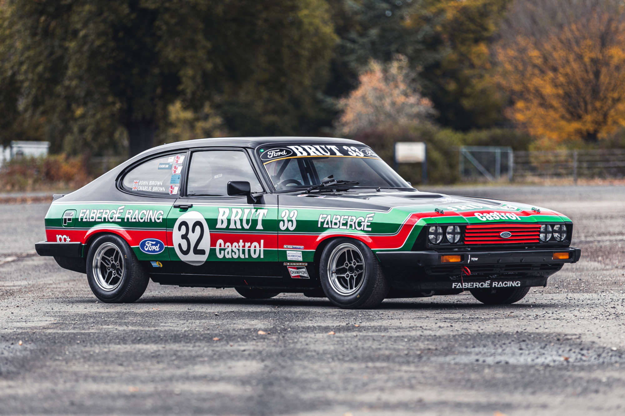 1980 FIA Ford Capri 3.0-Litre Faberge Car-Auction Lot