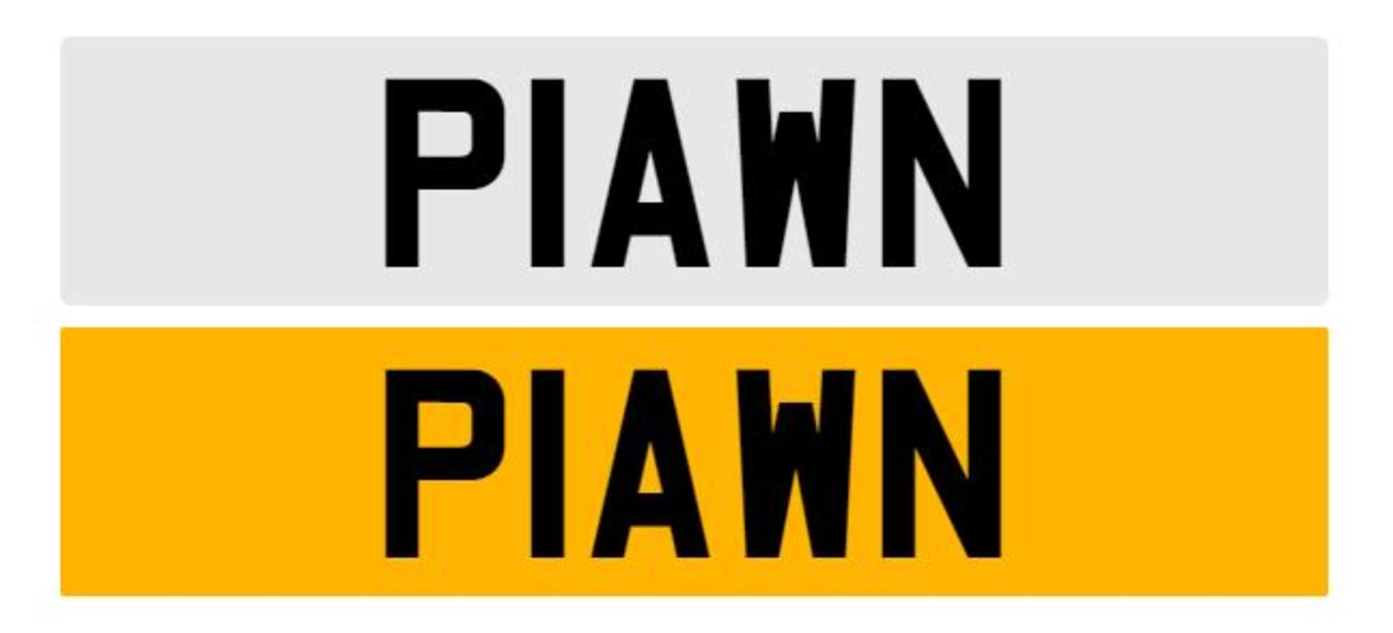 Registration P1 AWN on retention certificate -Auction Lot