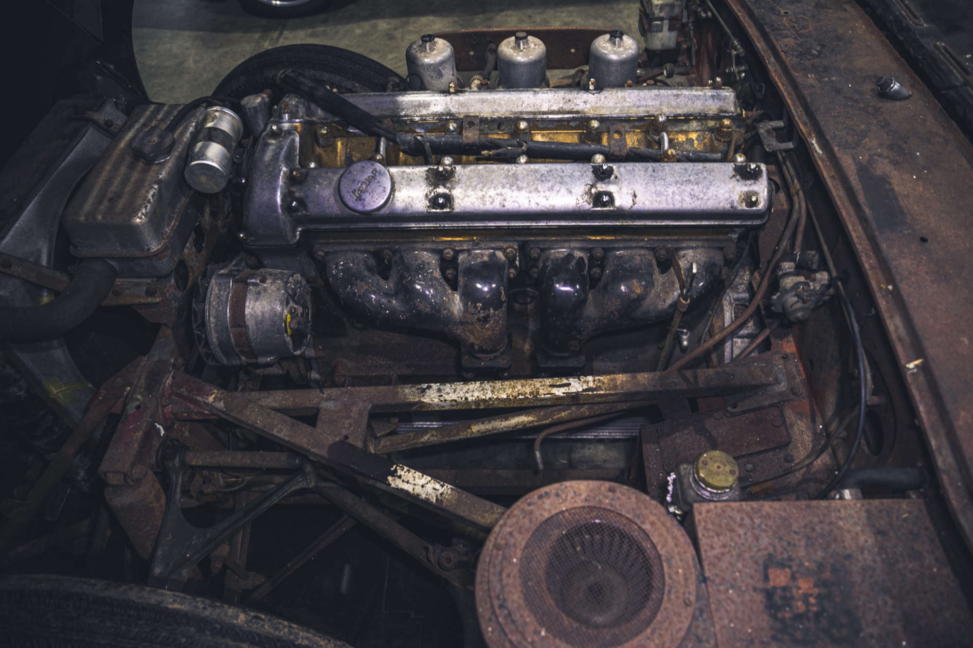 1964 Jaguar E-Type 4.2 Series 1 with 2,805 miles from new-Sold