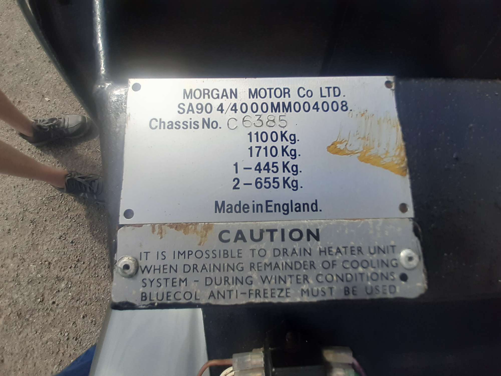 1983 Morgan 4/4 1600 - 3,500 Miles from new-Sold