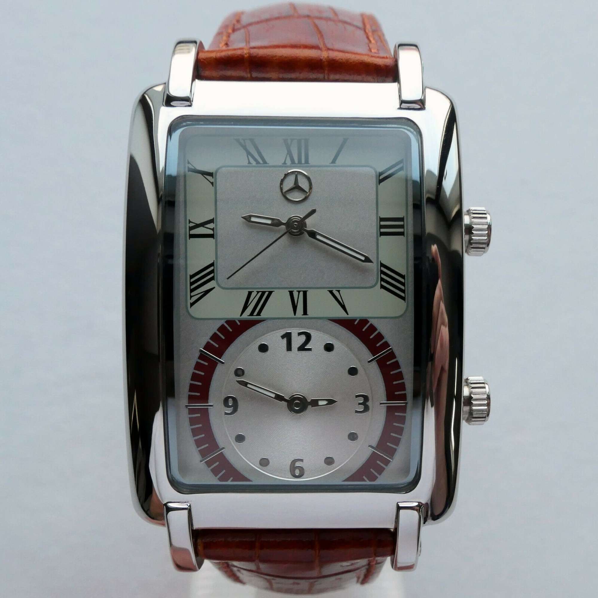 Art Deco-style Mercedes-Benz classic dual time-zone Watch -Sold