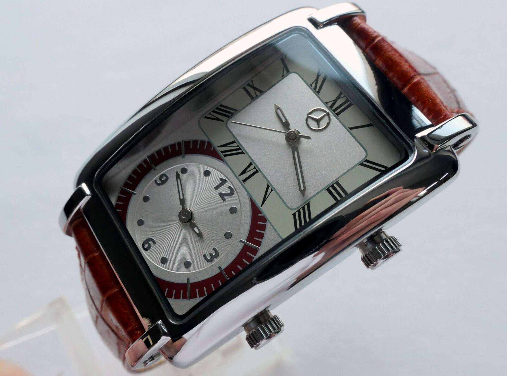 Art Deco-style Mercedes-Benz classic dual time-zone Watch -Sold