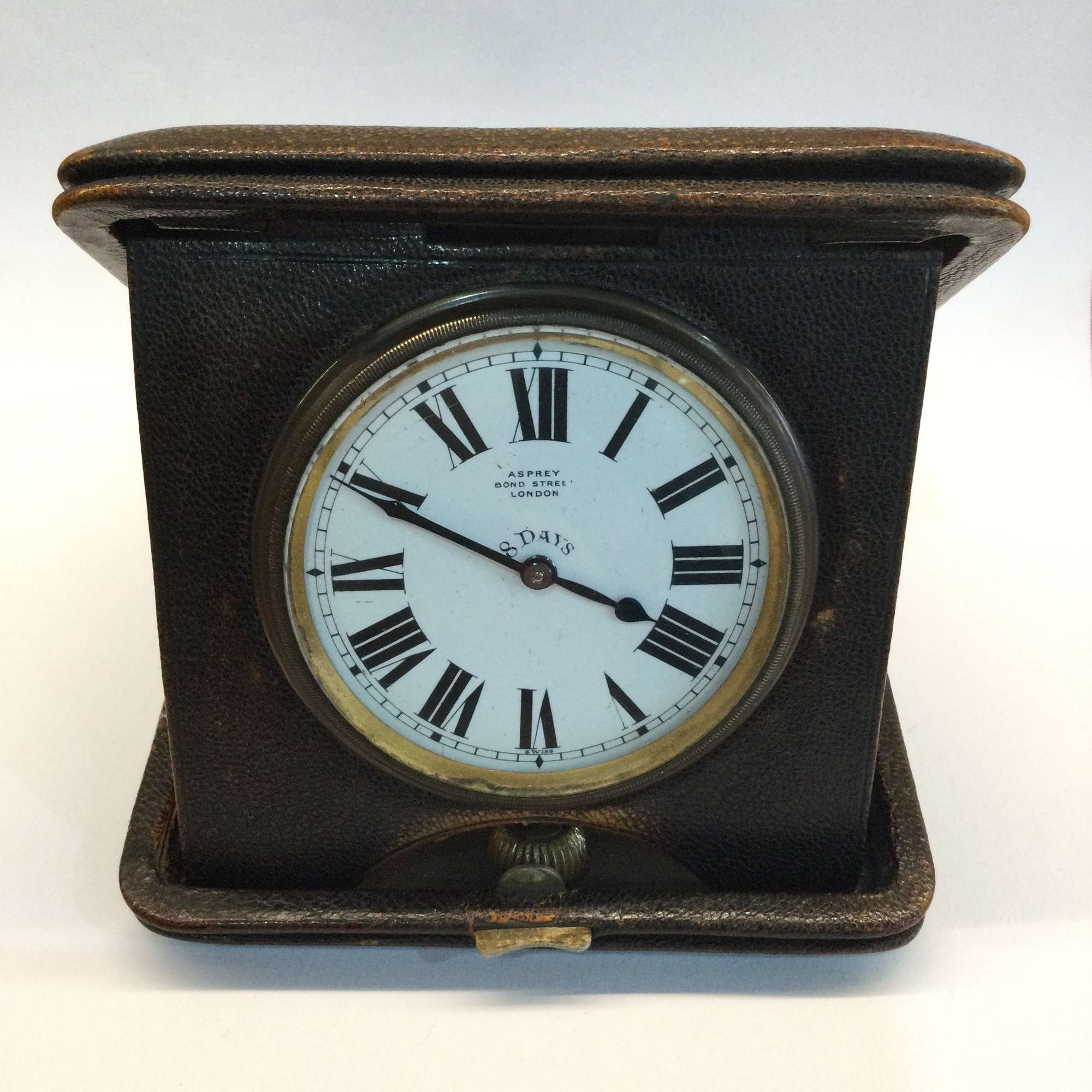 'Goliath' dashboard clock by Asprey of London (Jewellers to -Sold