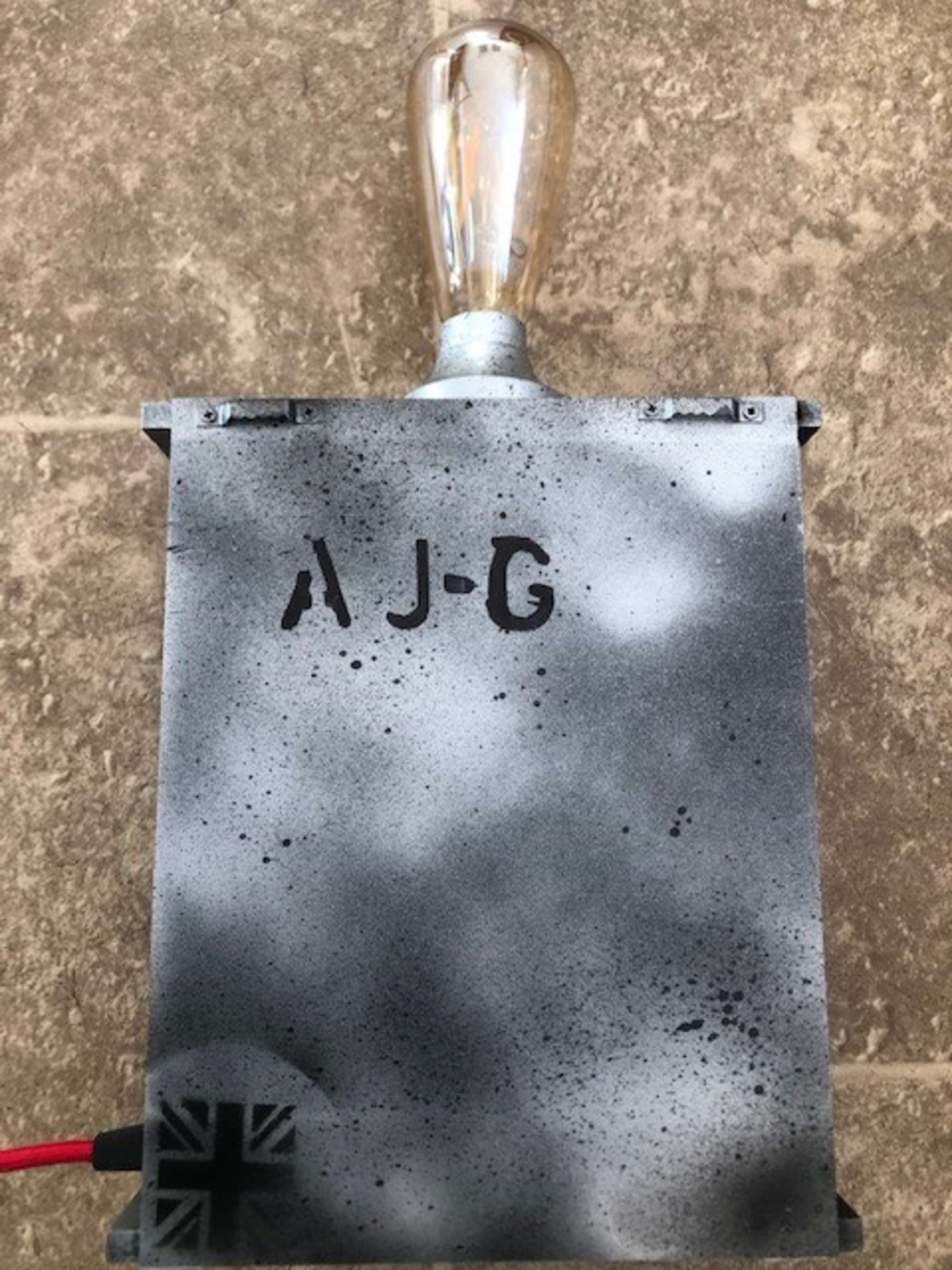 RAF-Themed Contemporary Table Lamp -Sold