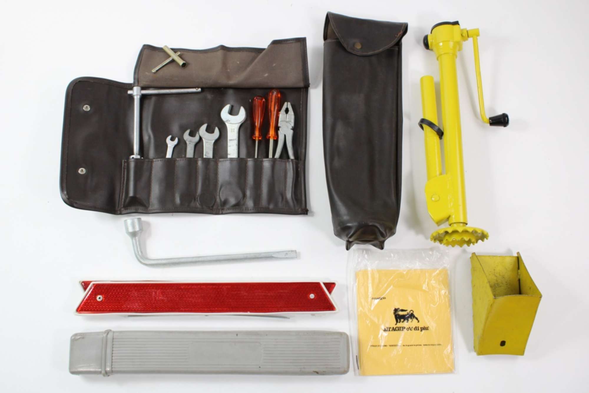 1970-74 Ferrari 246 Dino GT GTS Complete Tool Kit Roll -Auction Lot