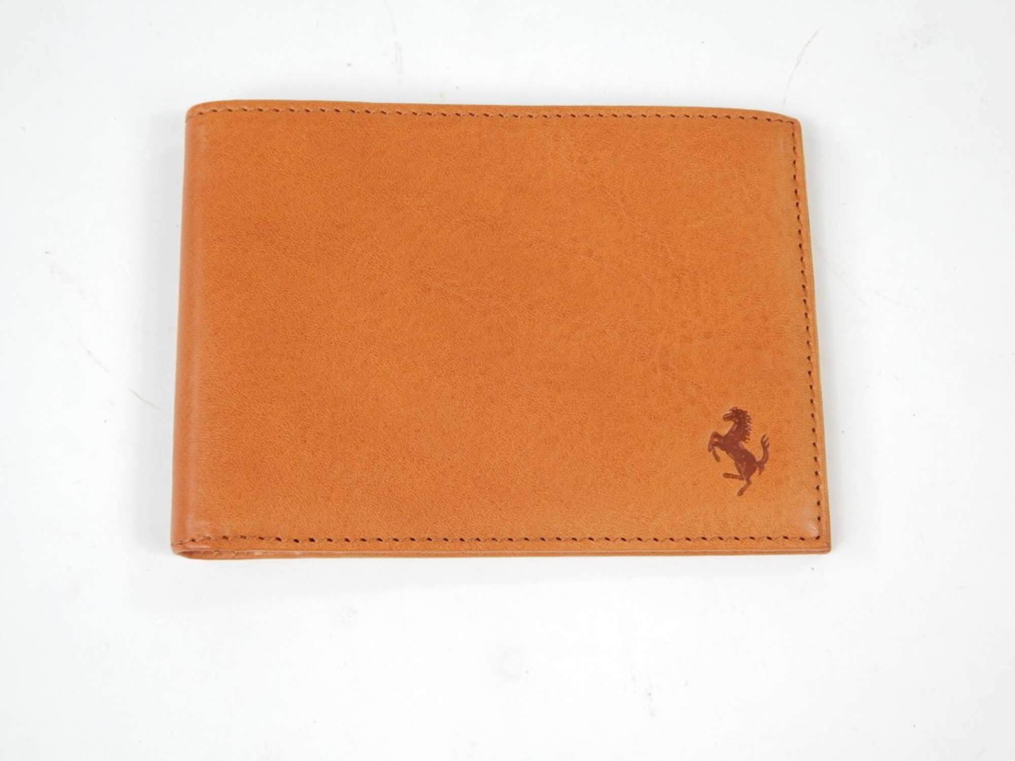 1980s Ferrari Schedoni Leather Bi-fold Credit Card Wallet-Auction Lot