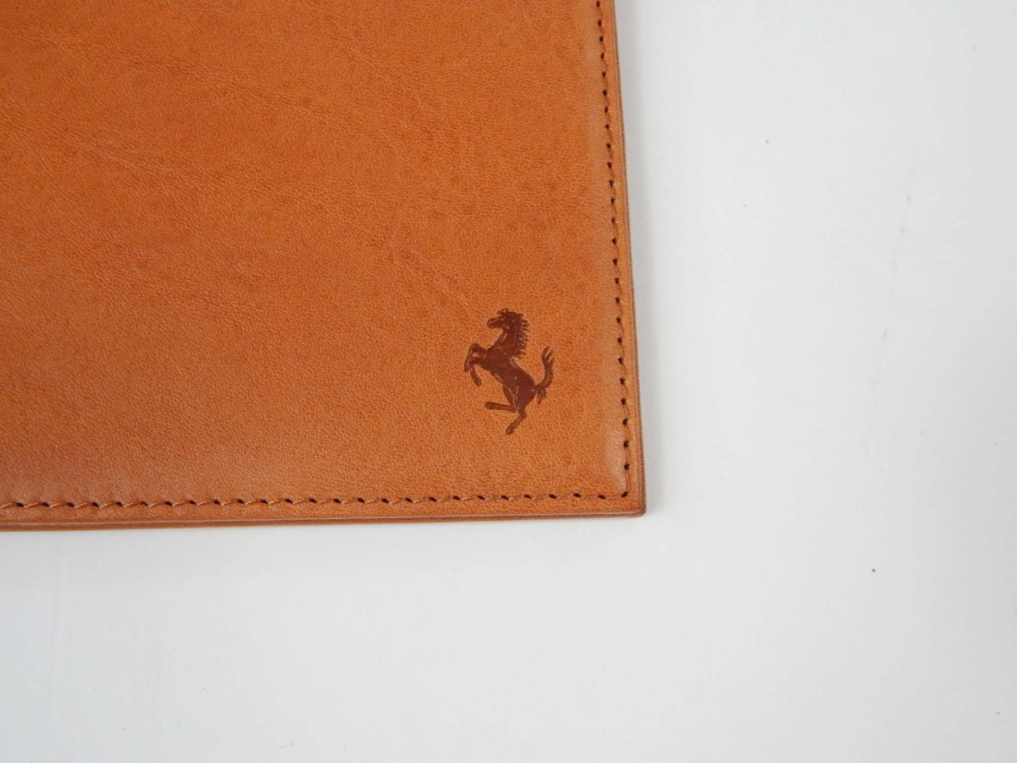 1980s Ferrari Schedoni Leather Bi-fold Credit Card Wallet-Auction Lot