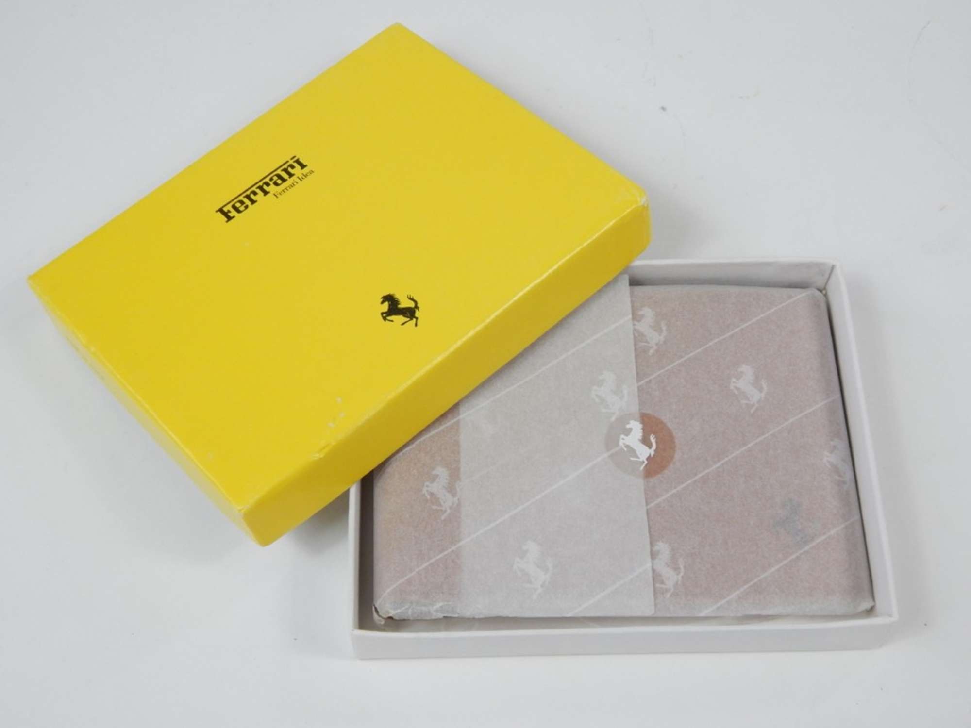 1980s Ferrari Schedoni Leather Bi-fold Credit Card Wallet-Auction Lot