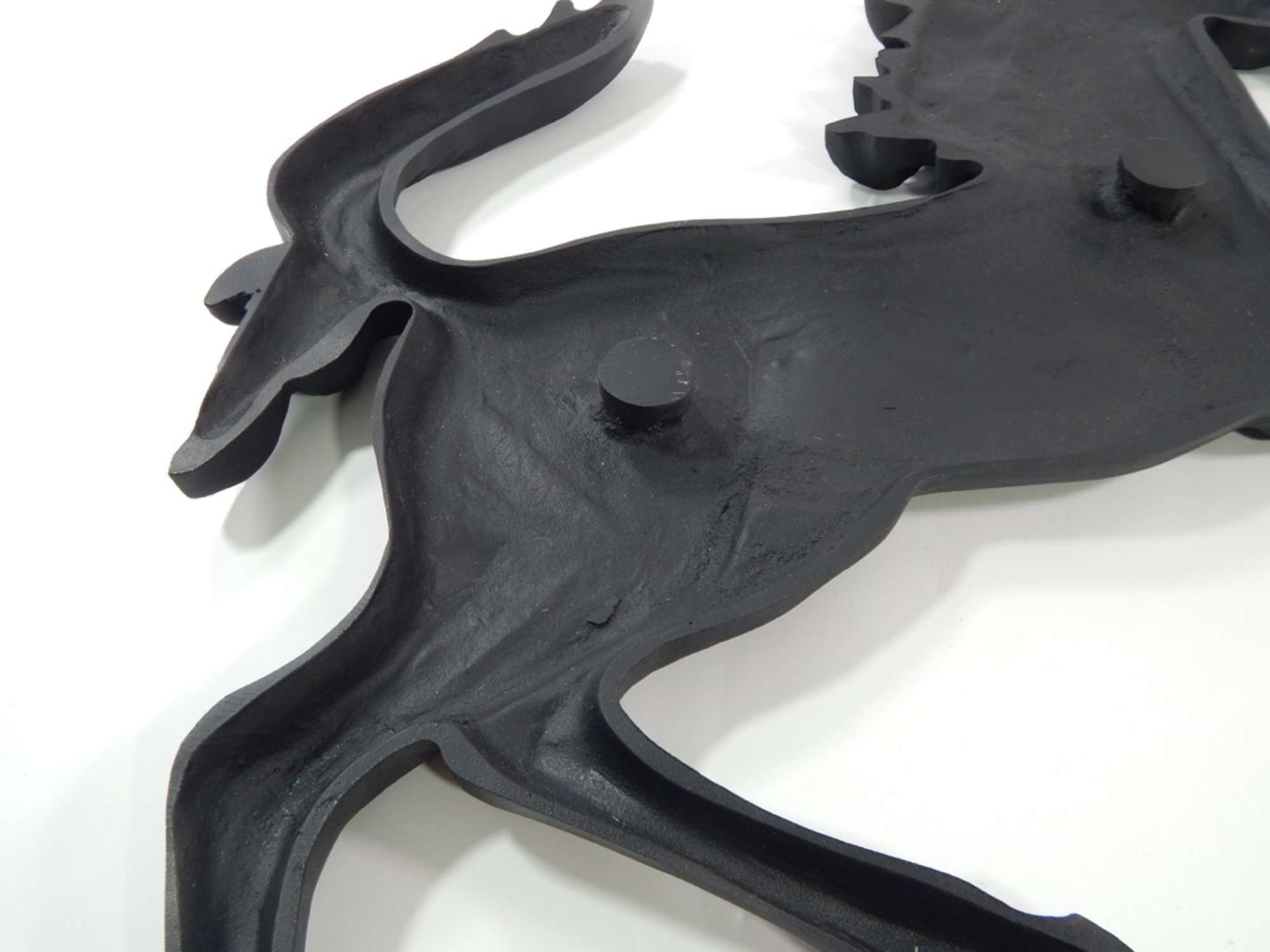 Large Aluminium Prancing Horse Wall Art-Sold