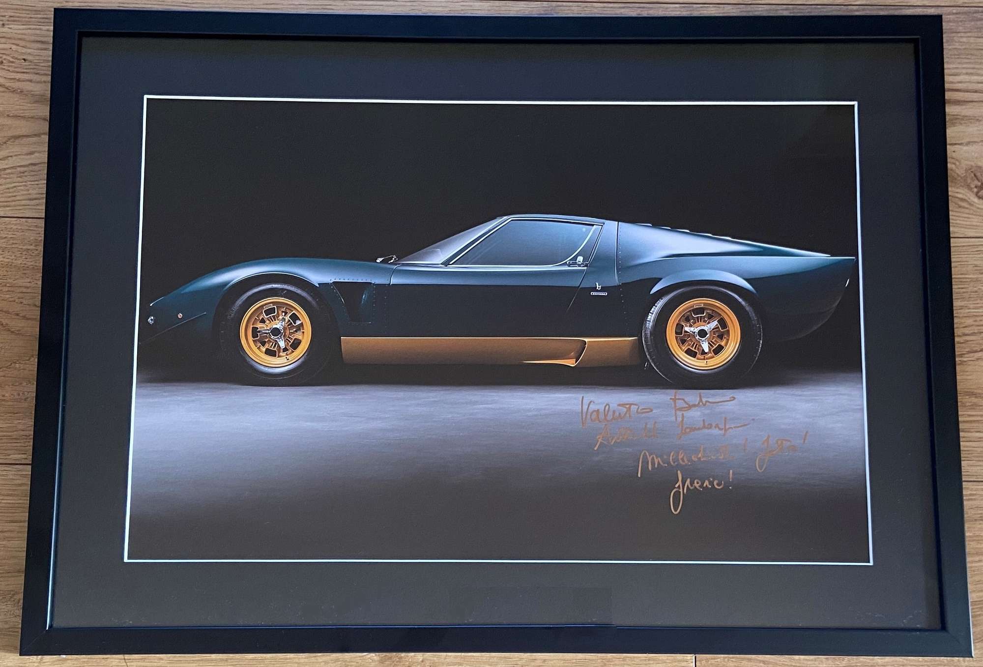 Miura Jota Print signed by Valentino Balboni-Sold
