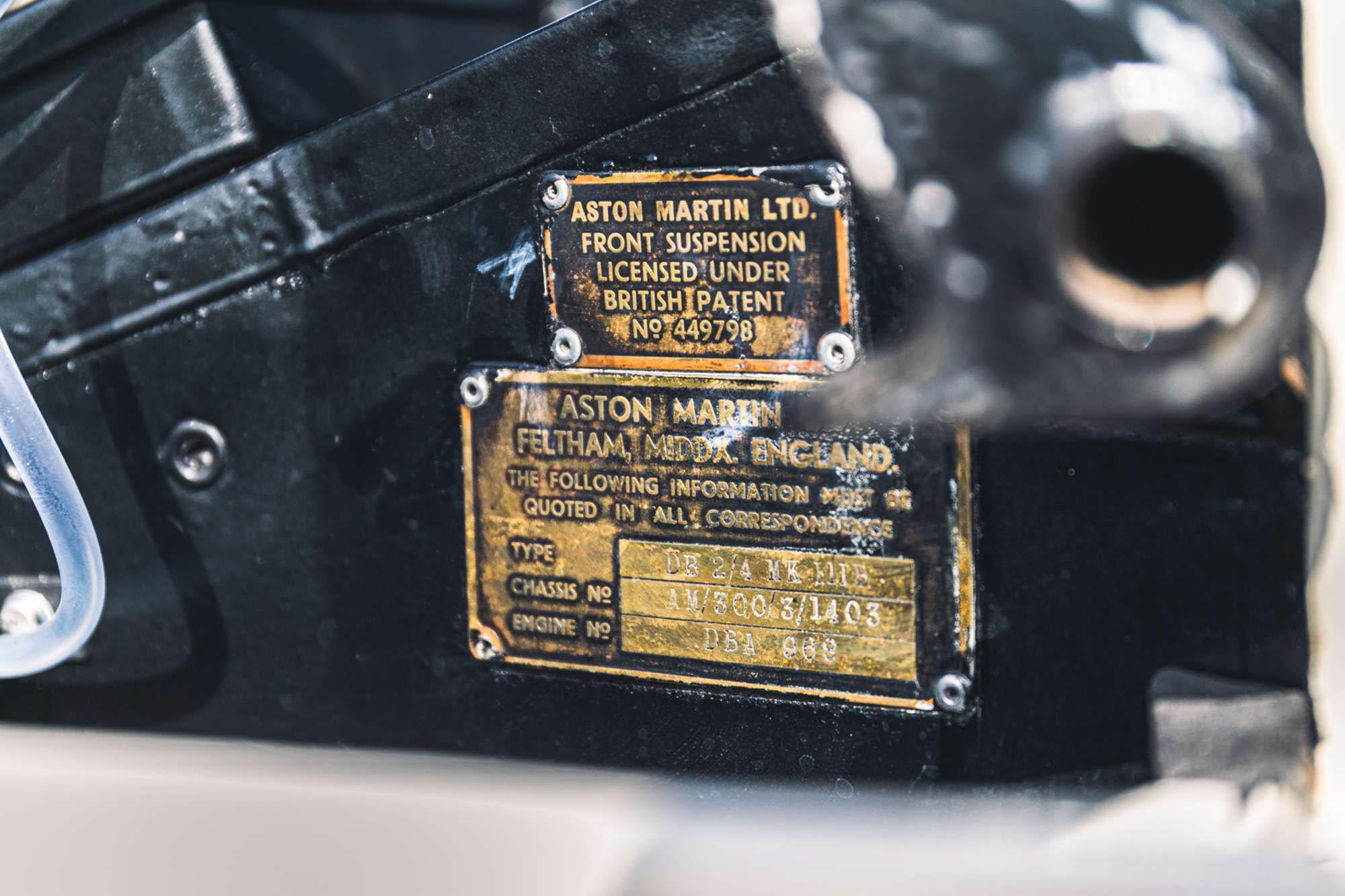 1957 Aston Martin DB2/4 Mk III Drophead Coupe-Auction Lot