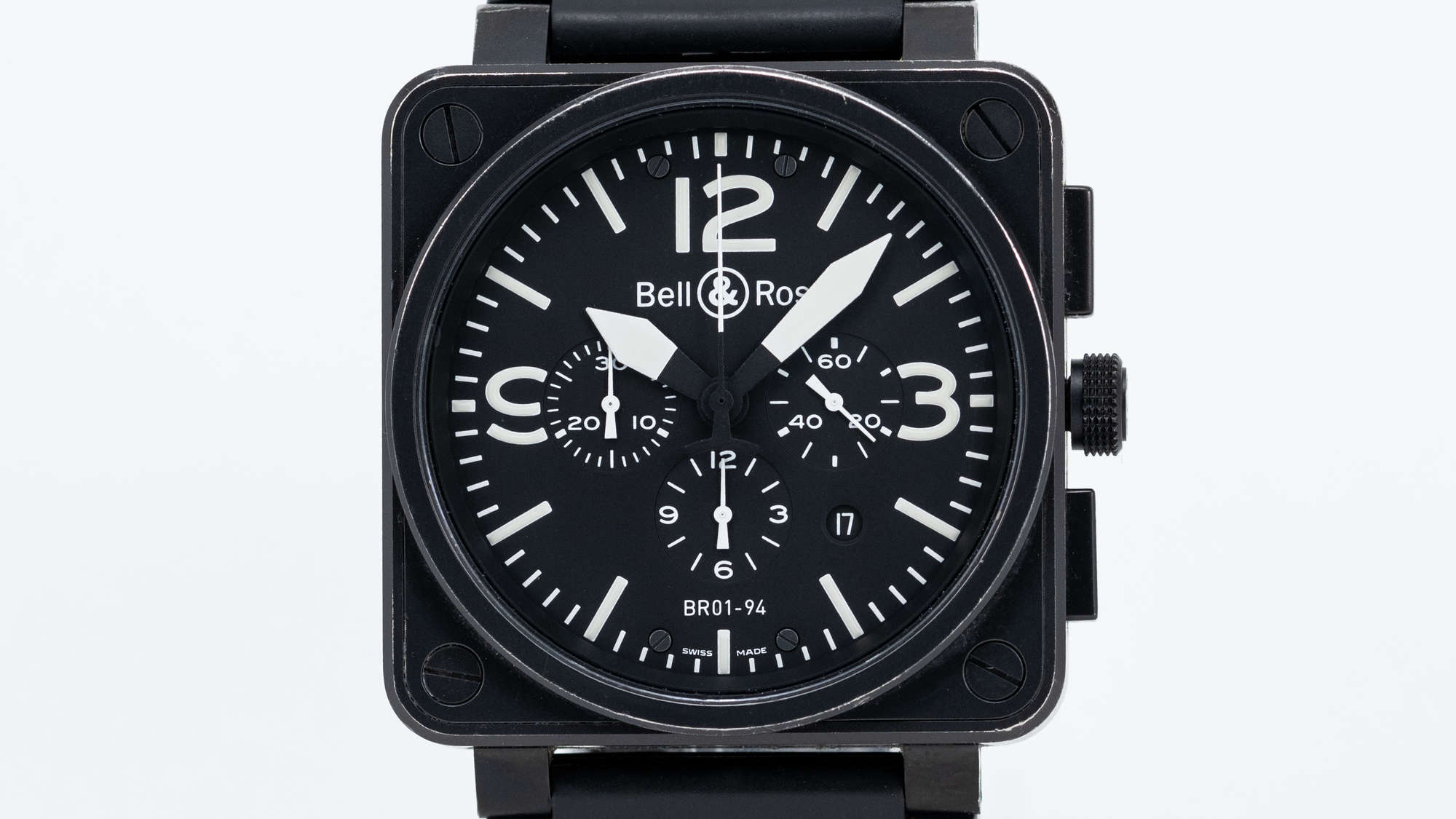 Bell & Ross BR01-94 complete with box and papers-Sold