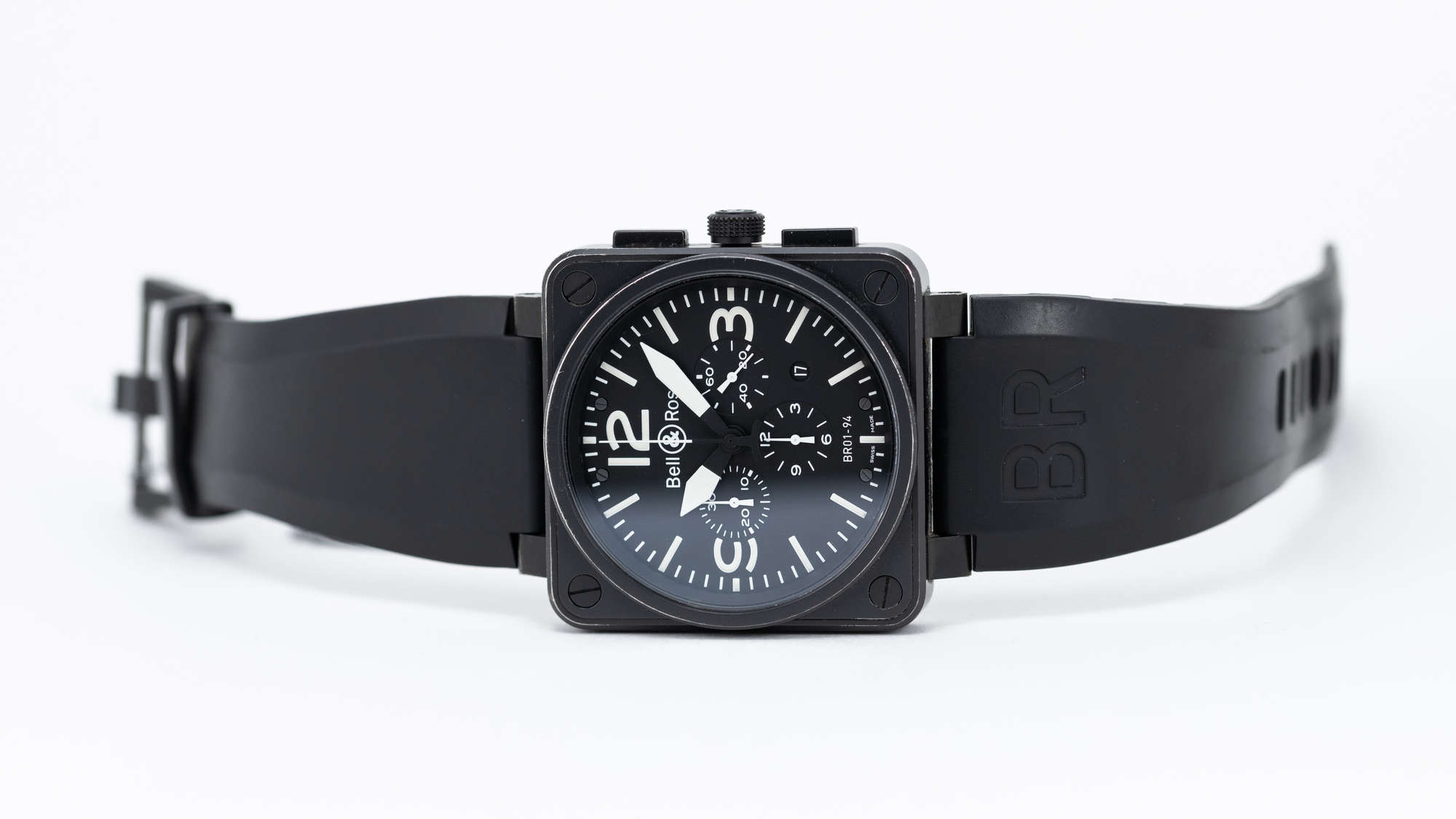 Bell & Ross BR01-94 complete with box and papers-Sold