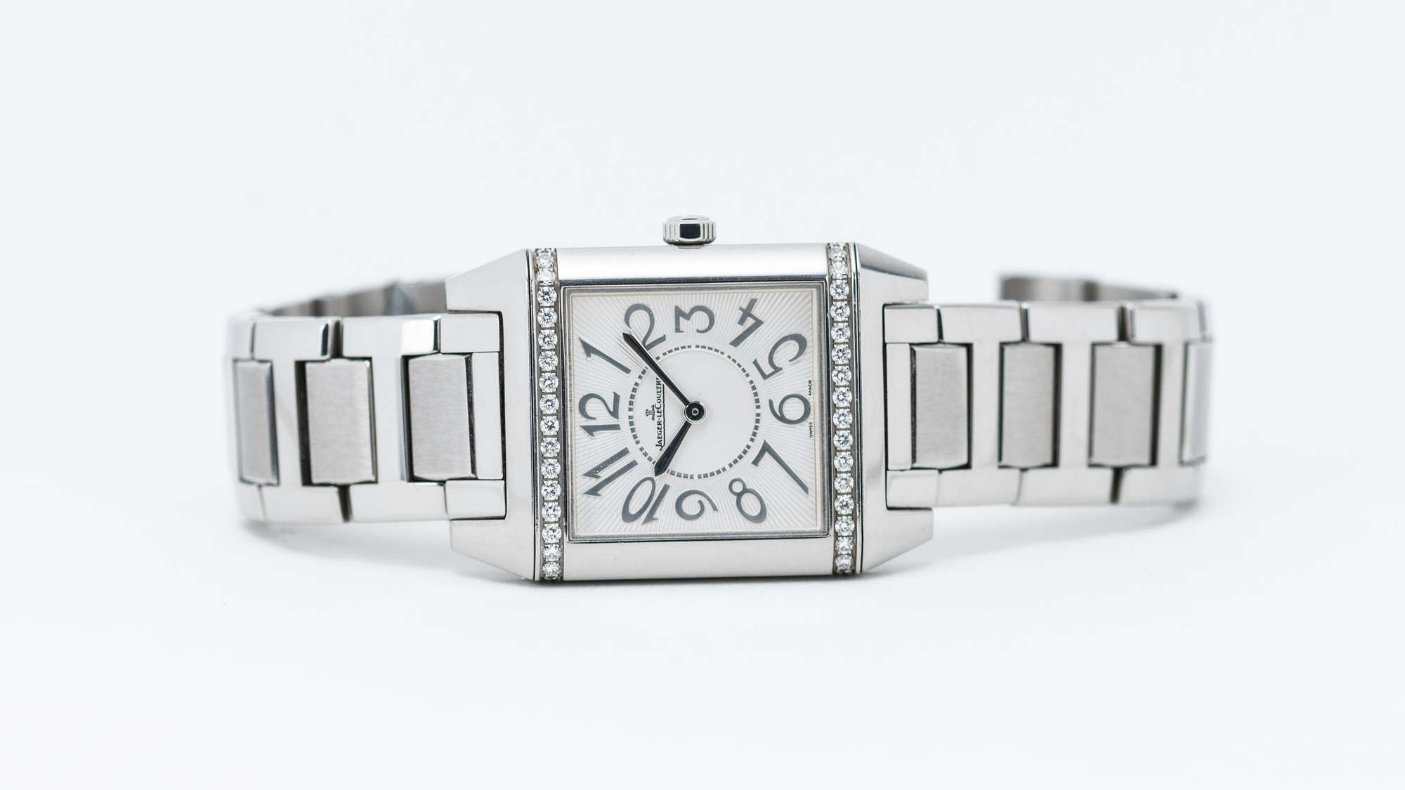 Jaeger le Coultre Reverso Squadra Diamond 2014 complete with-Sold