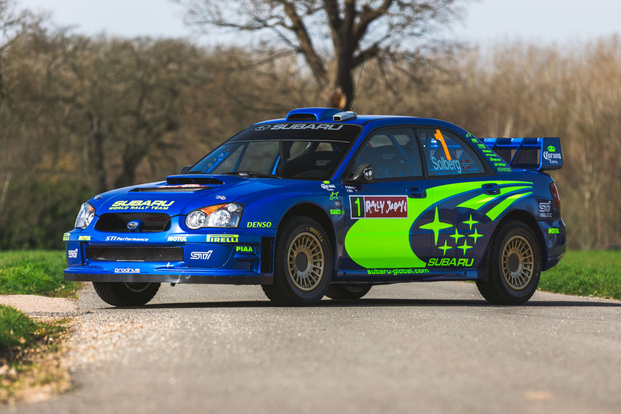2004 Subaru Impreza WRC - ex Petter Solberg-Sold