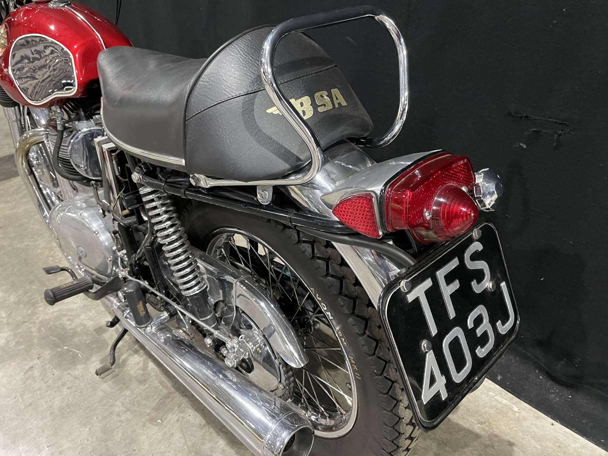 1970 BSA A65 Lightning-Sold