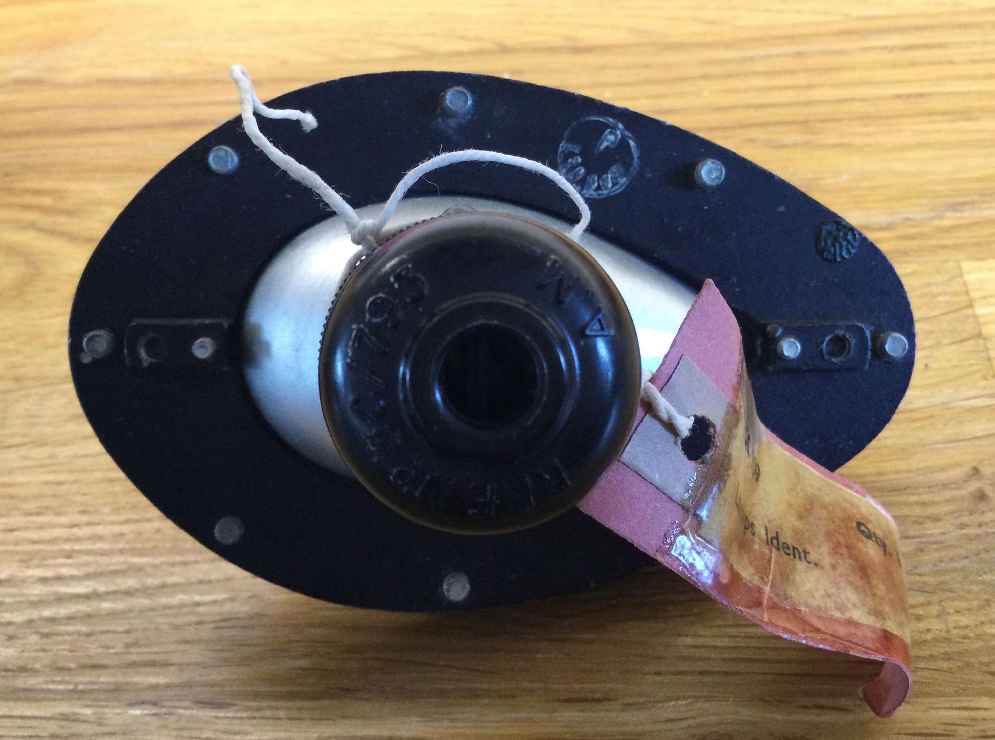 A WWII Spitfire or Hurricane Glass Identification (I.D.) Lam-Sold