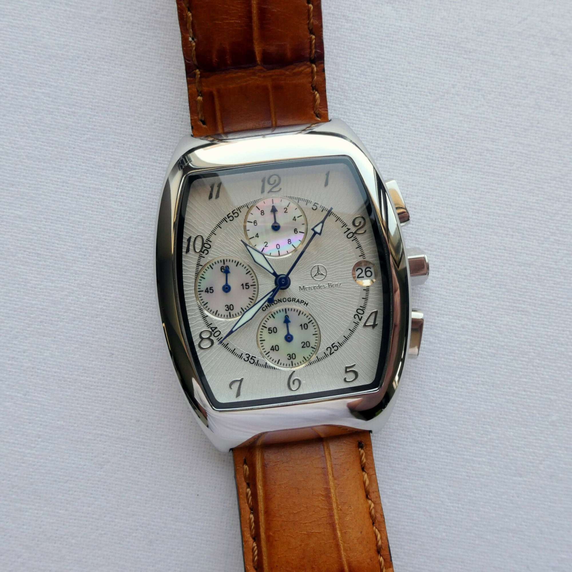 A Superb Mercedes-Benz Art-Deco Style Gentleman’s Chronograp-Sold