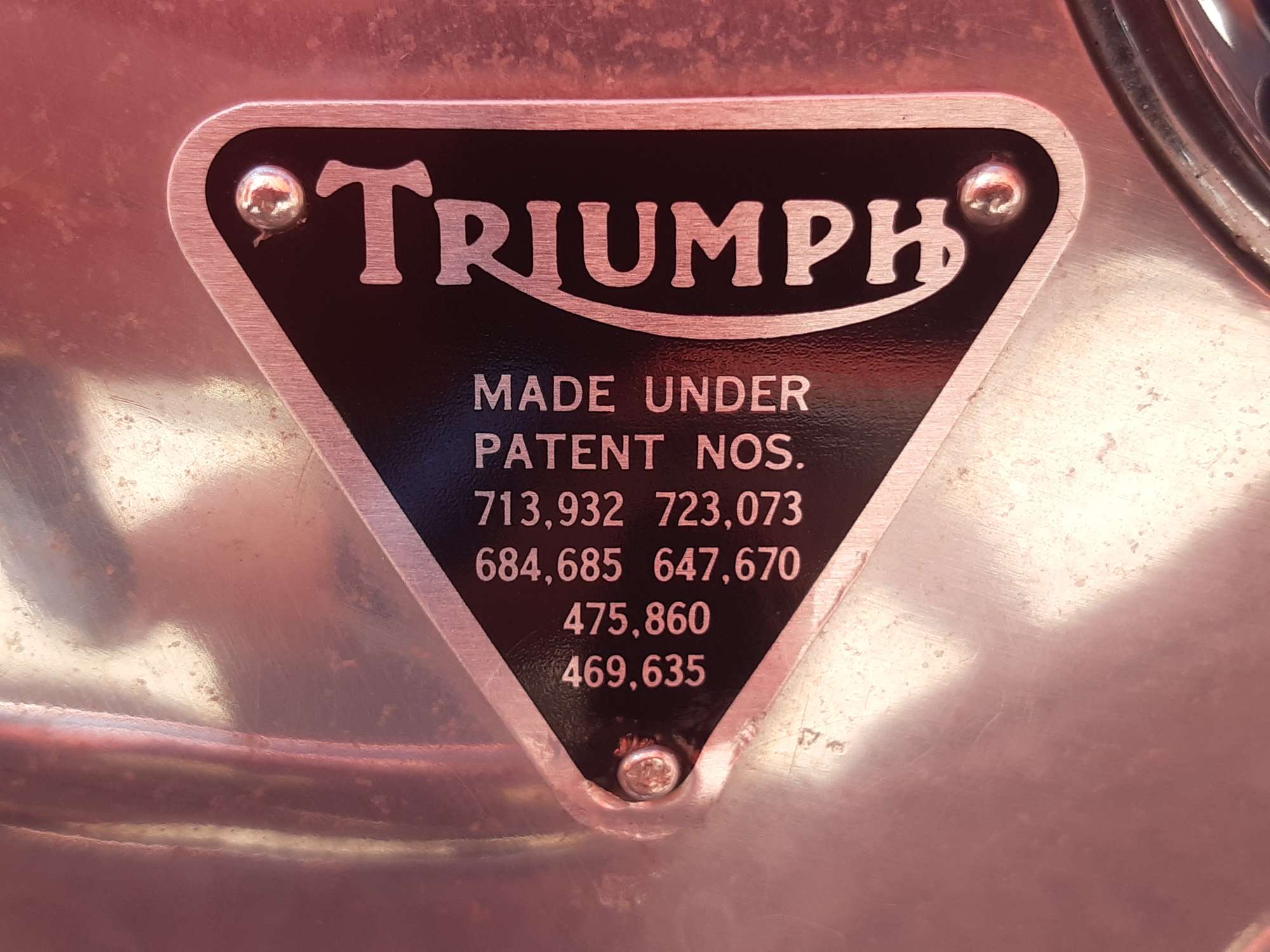 1965 Triumph Bonneville 650cc T120R-Auction Lot