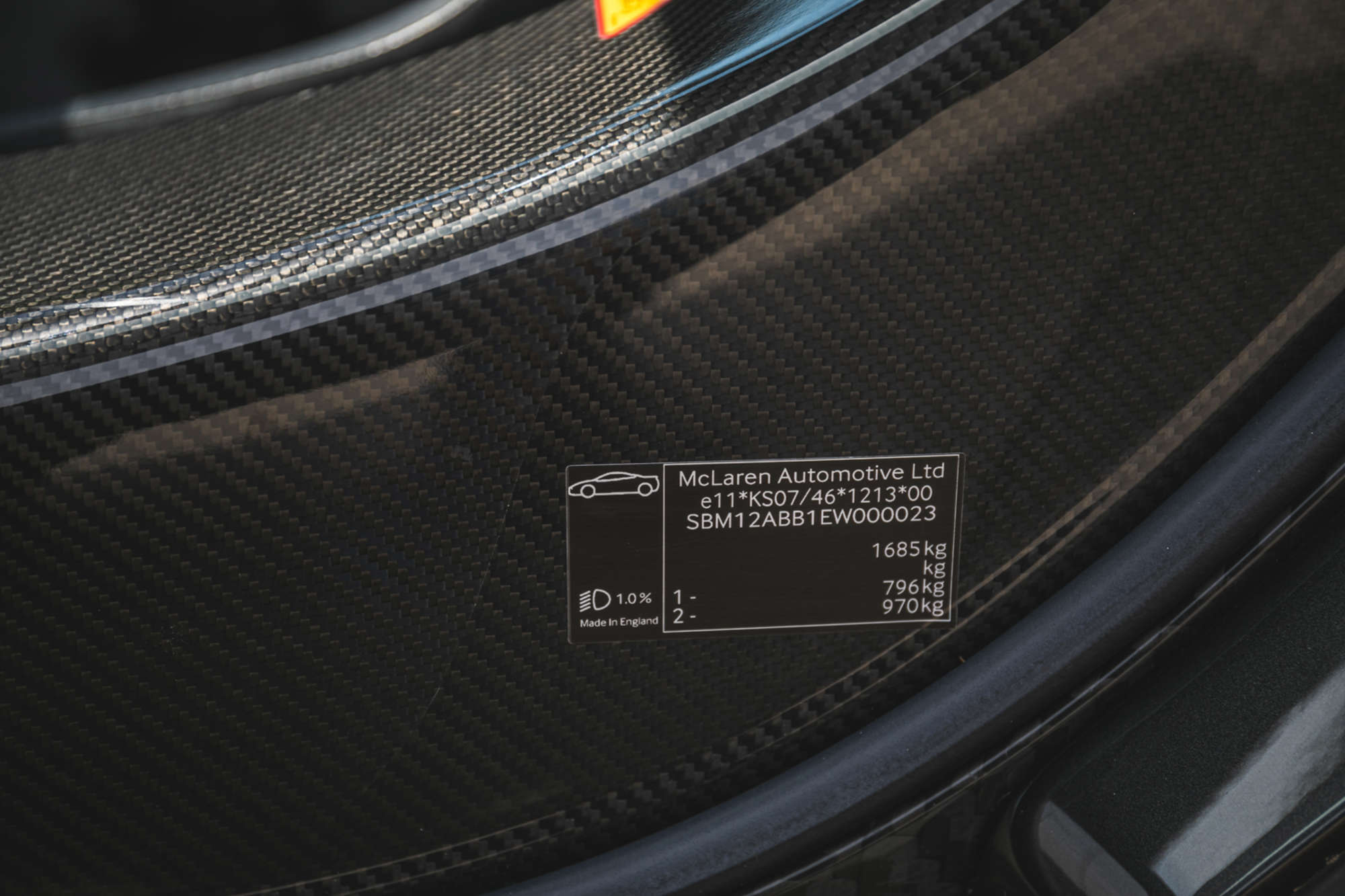 2013 McLaren P1-Auction Lot