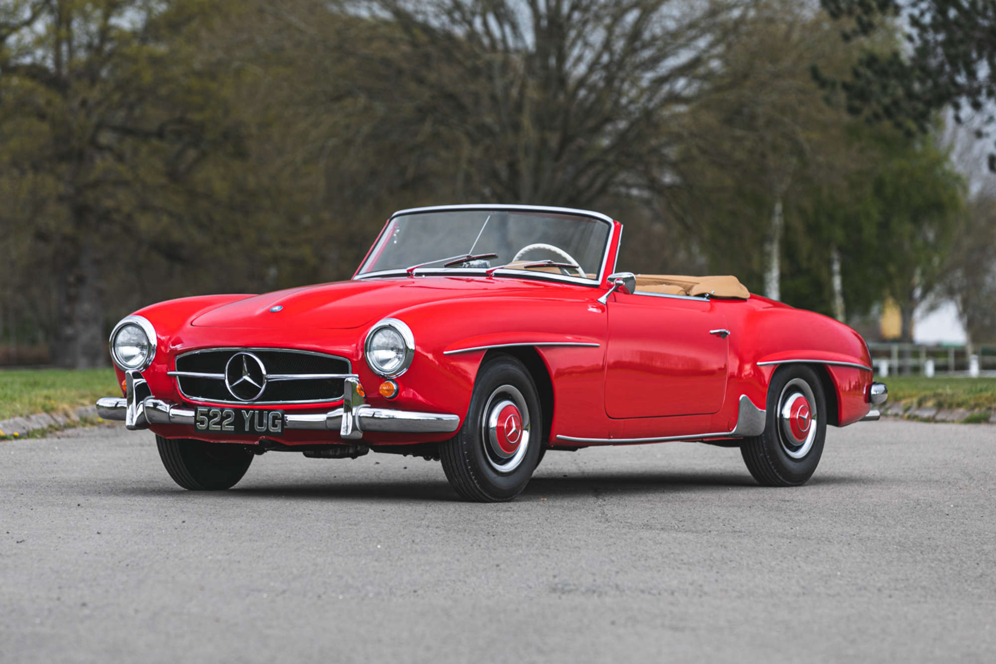 1960 Mercedes-Benz 190SL Roadster-Auction Lot