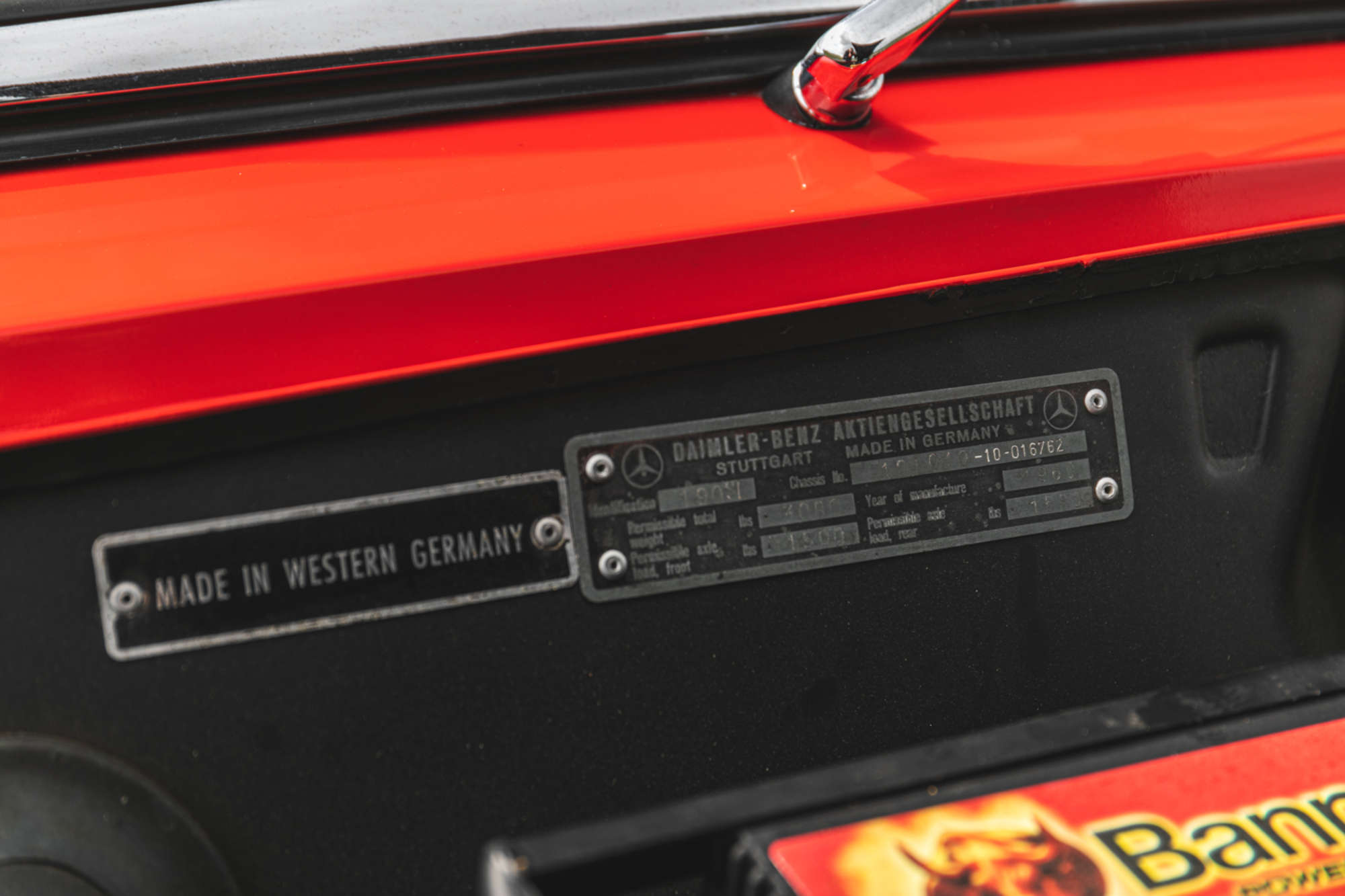 1960 Mercedes-Benz 190SL Roadster-Auction Lot