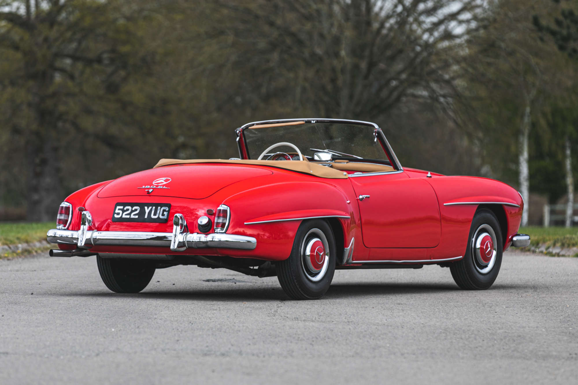 1960 Mercedes-Benz 190SL Roadster-Auction Lot