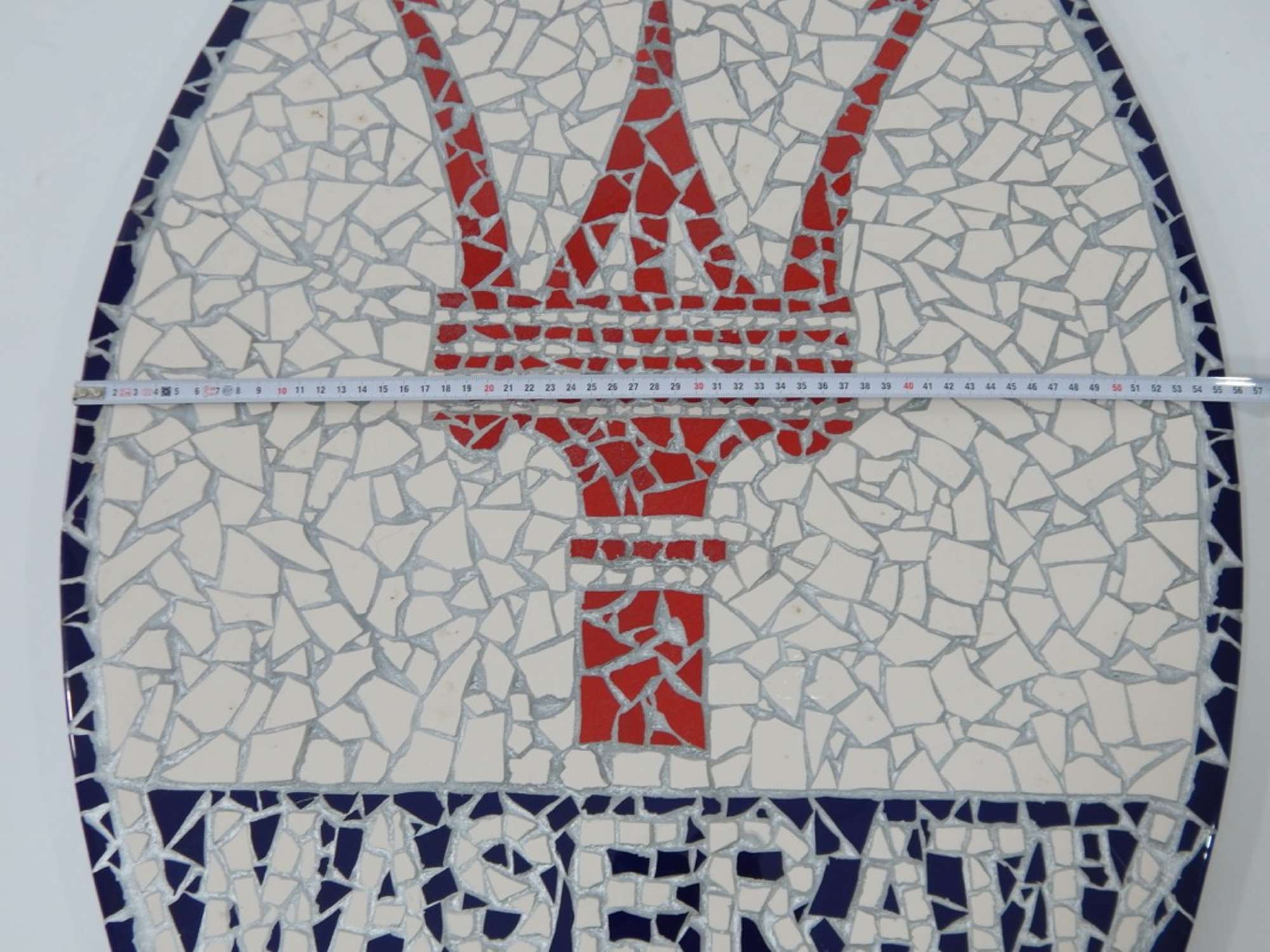 Maserati Mosaic Sign-Sold