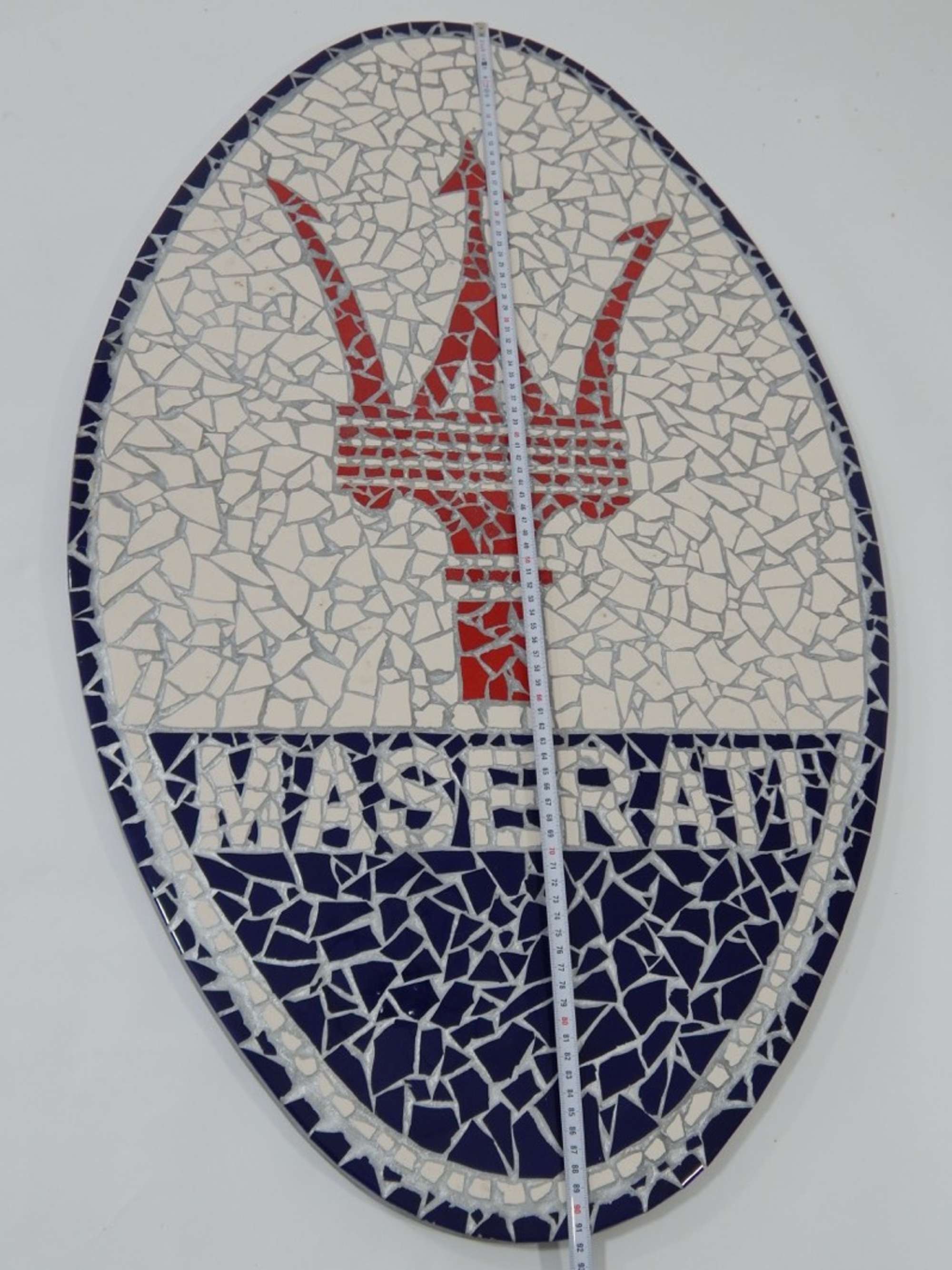 Maserati Mosaic Sign-Sold