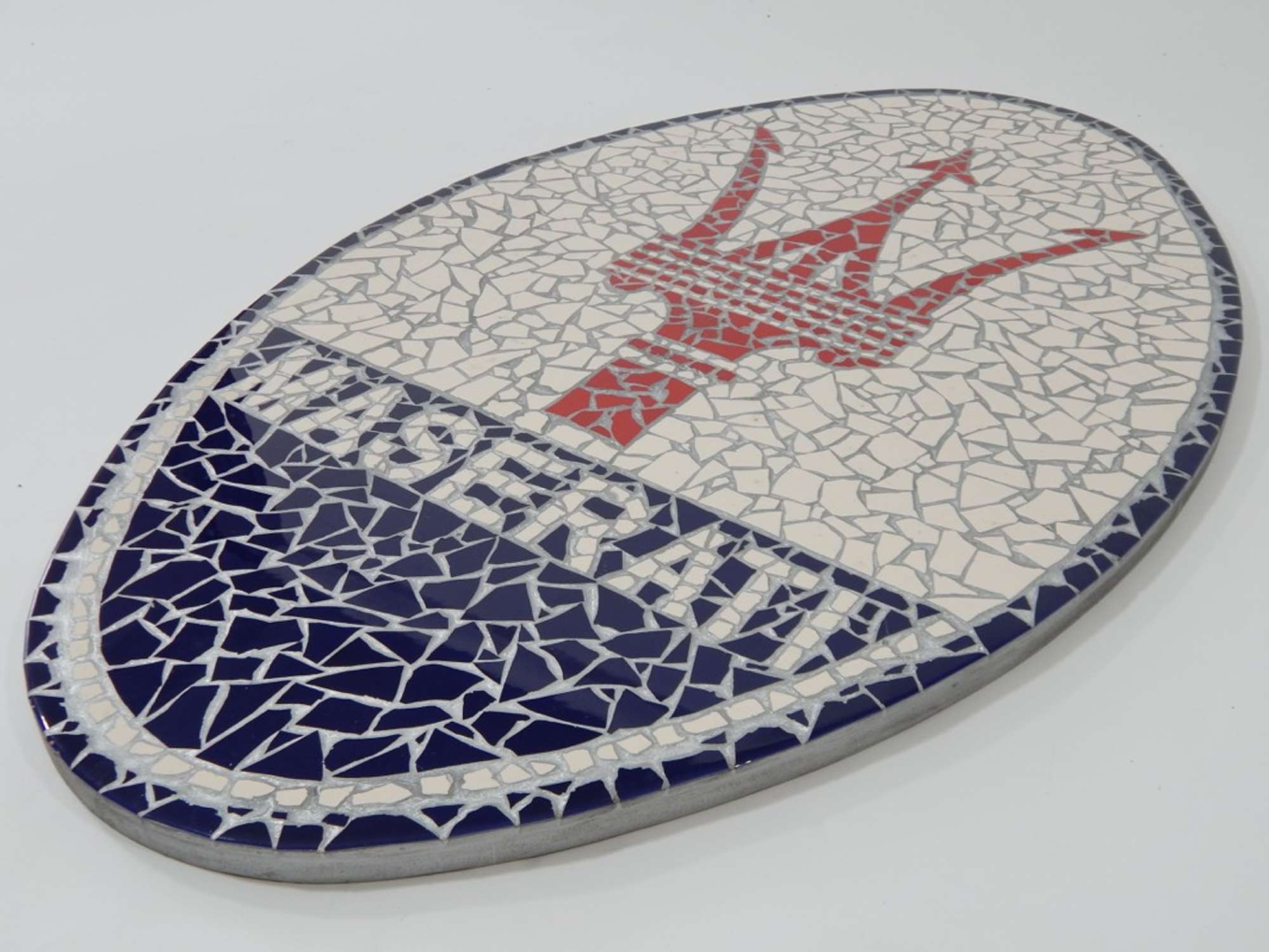 Maserati Mosaic Sign-Sold