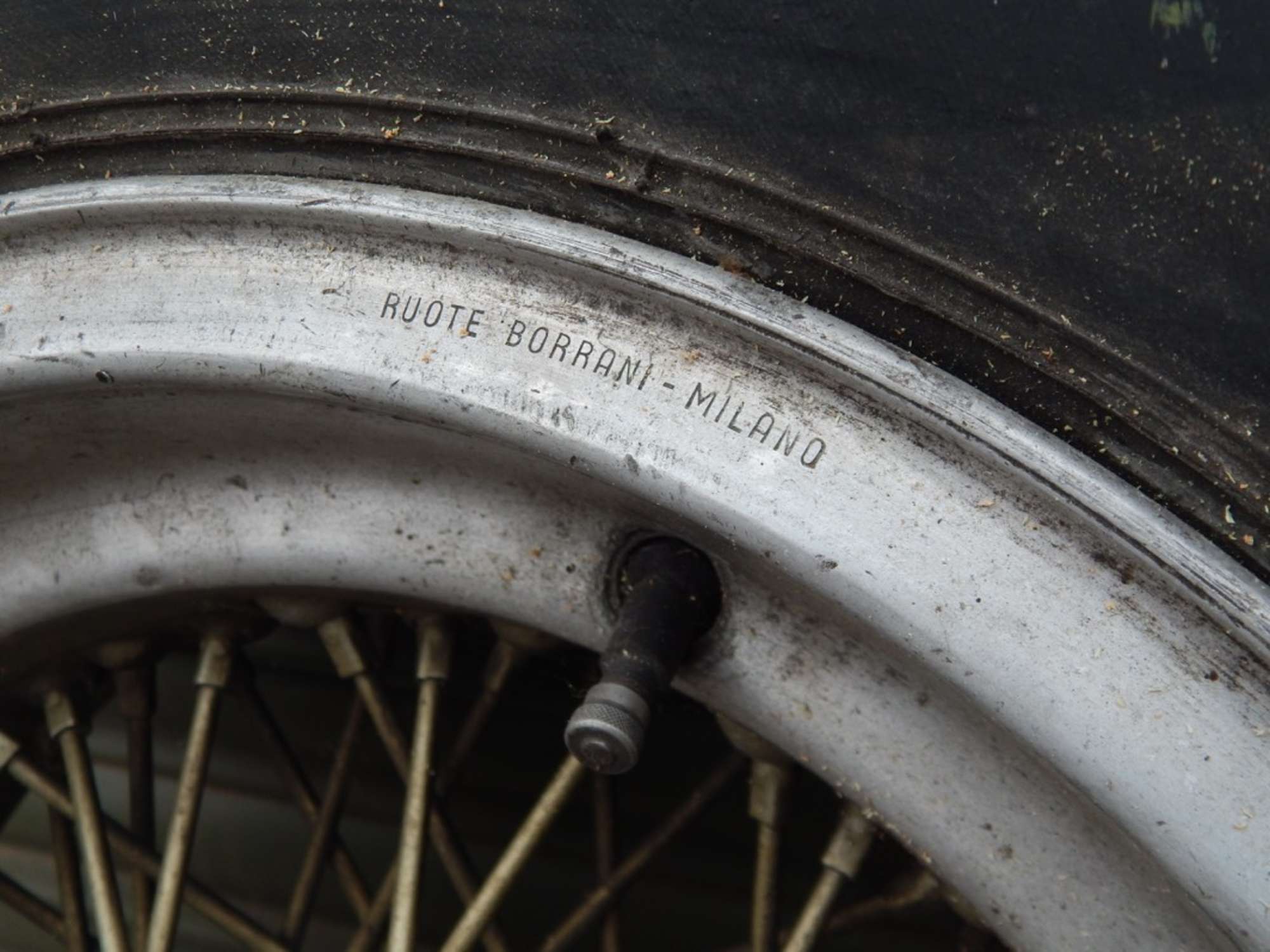 1960 - 1963 Ferrari 250 SWB Set of Four Borrani Wire Wheels -Sold
