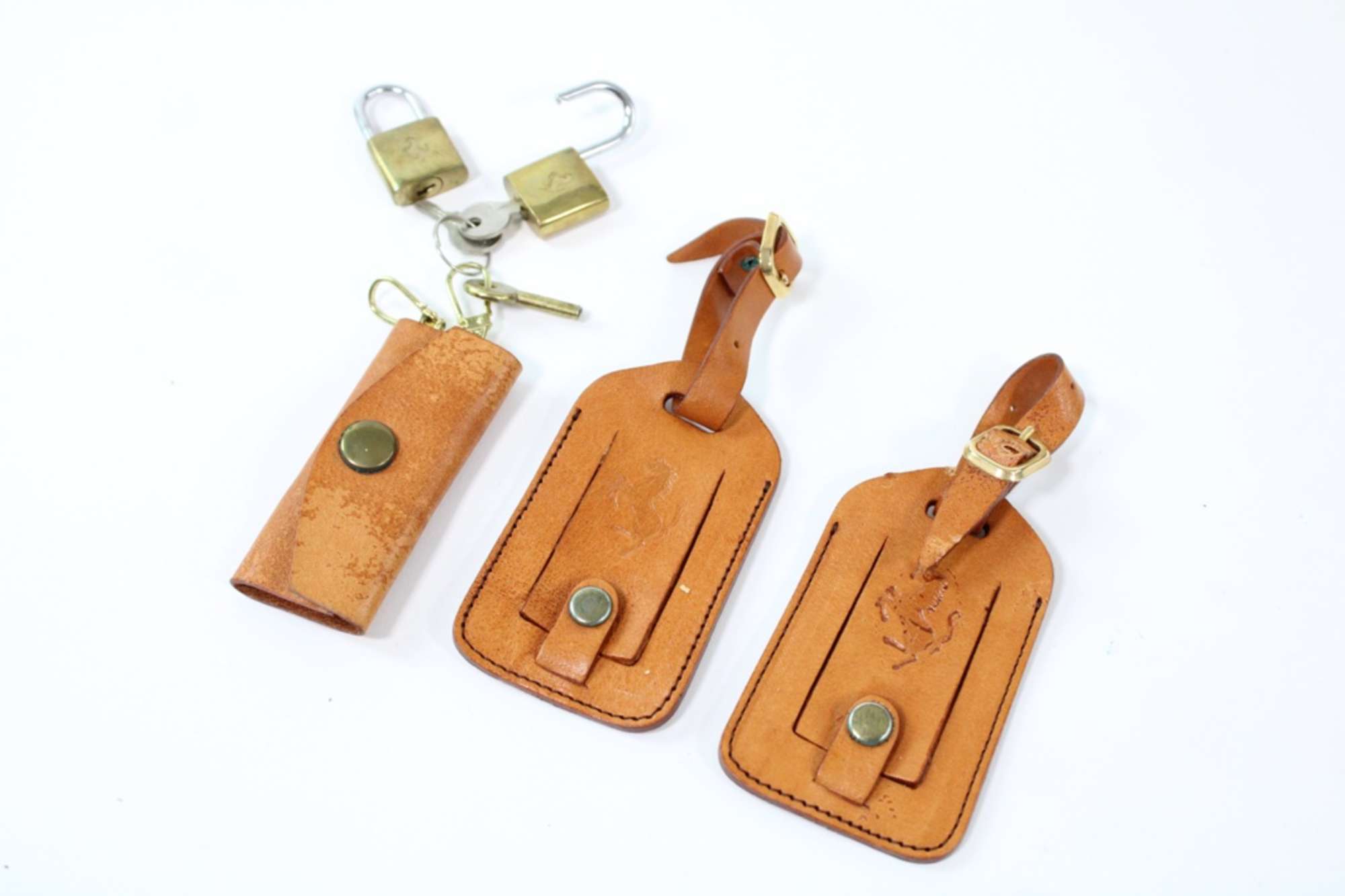 1989 - 1995 Ferrari 348 Complete 5-Piece Schedoni Leather Lu-Auction Lot