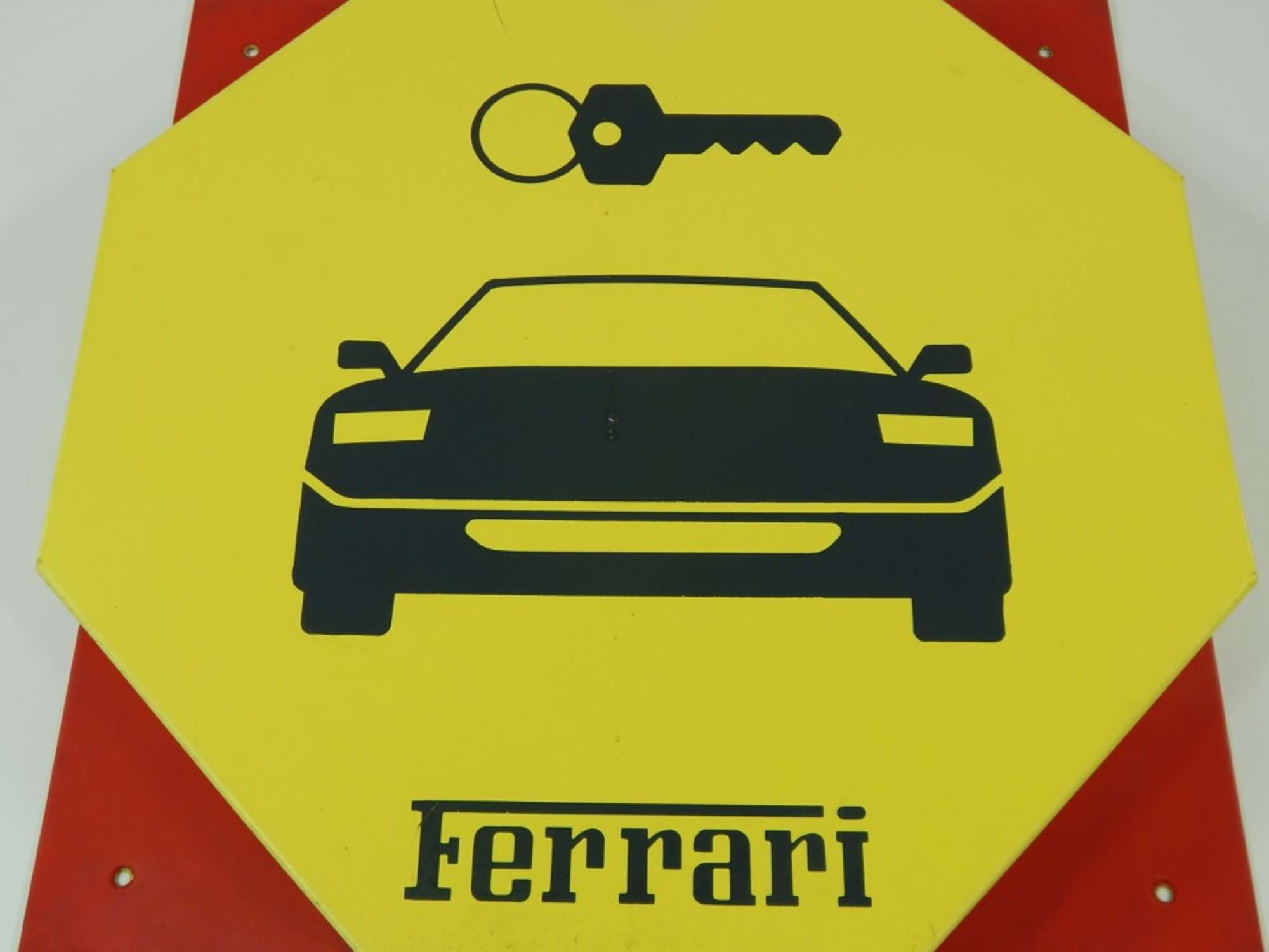 1990s Ferrari F40 Large Dealer Sign-Auction Lot