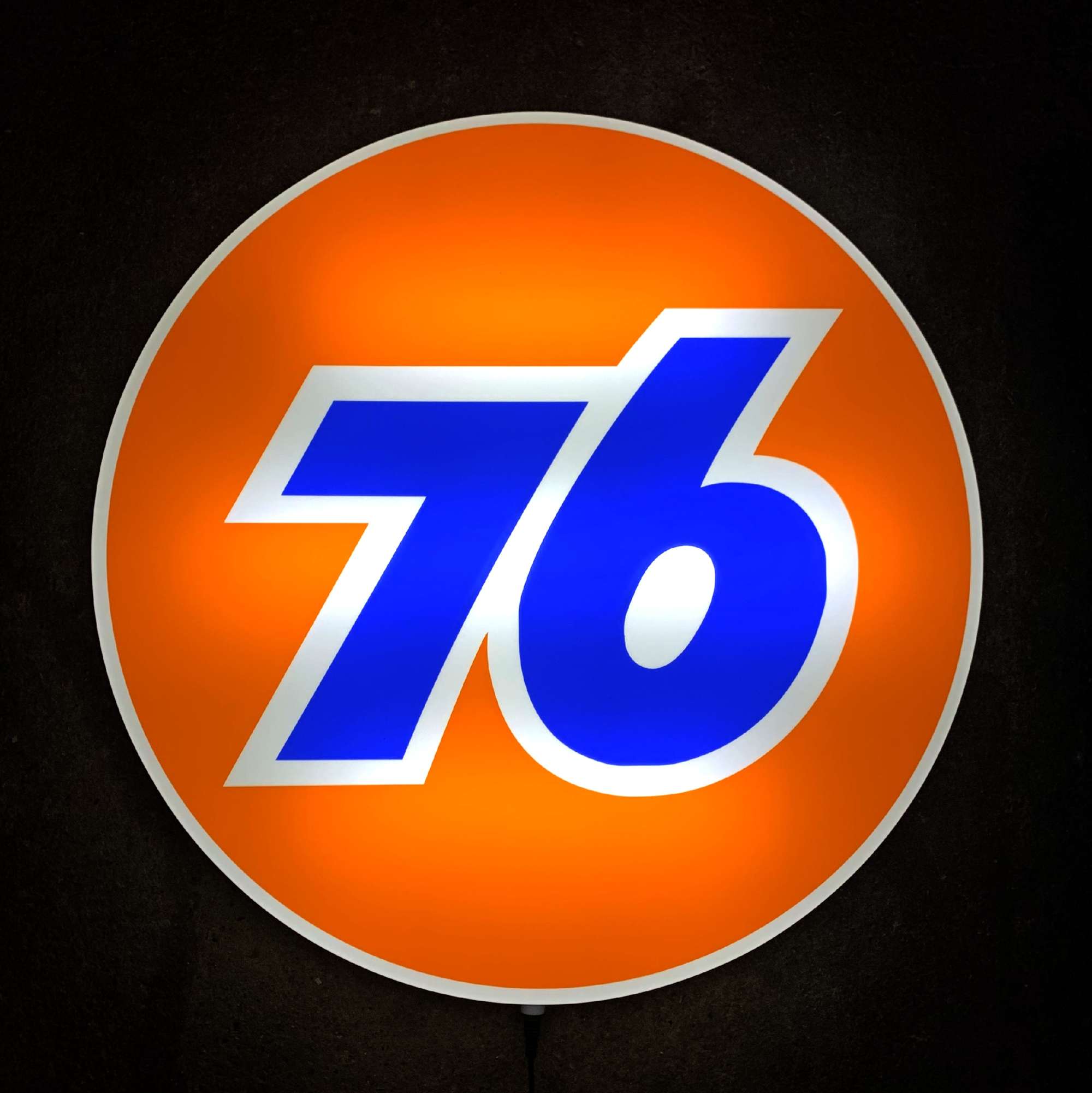 76 Illuminated Sign-Auction Lot
