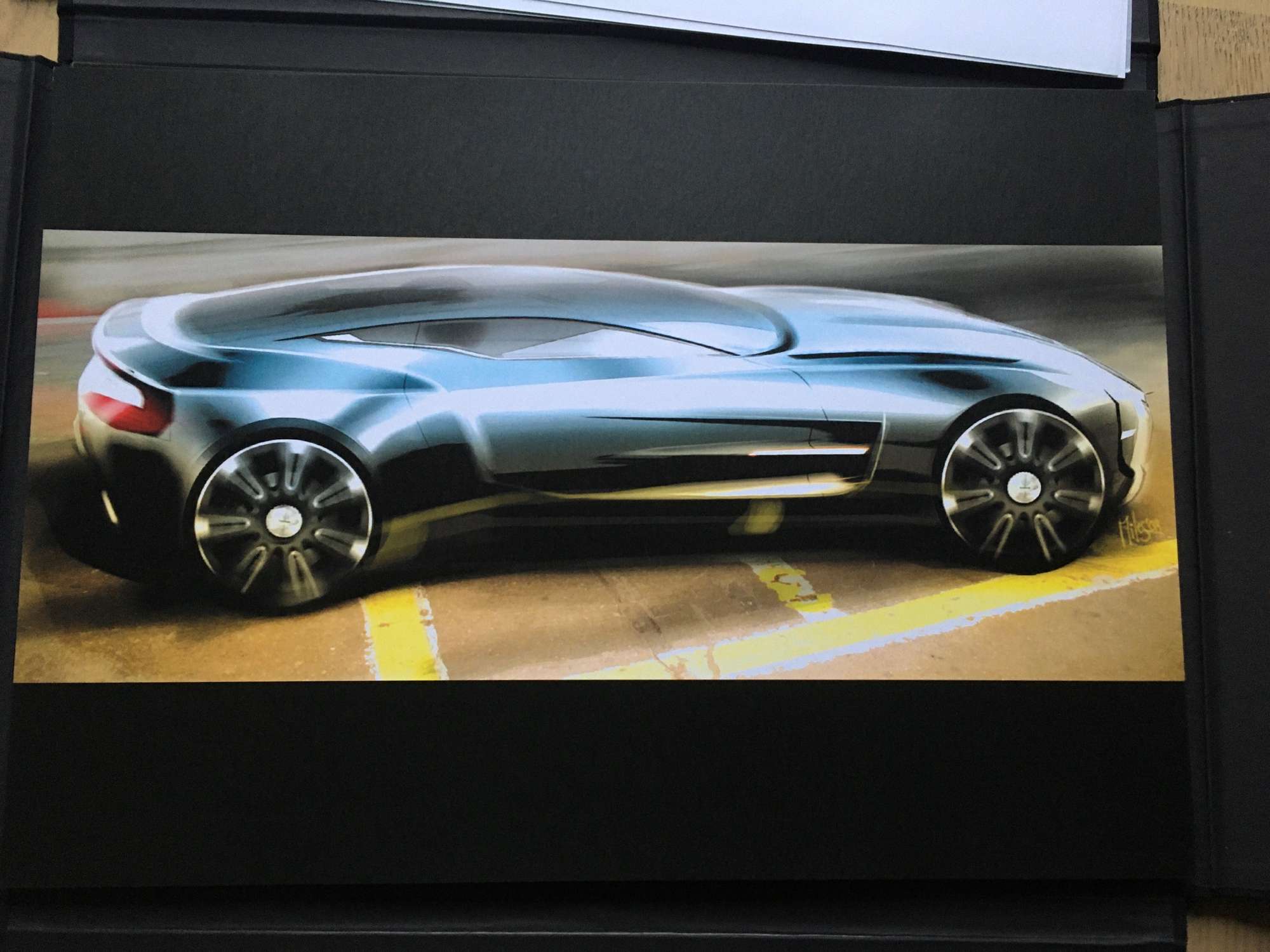 Aston Martin One-77 Preview Brochure-Sold