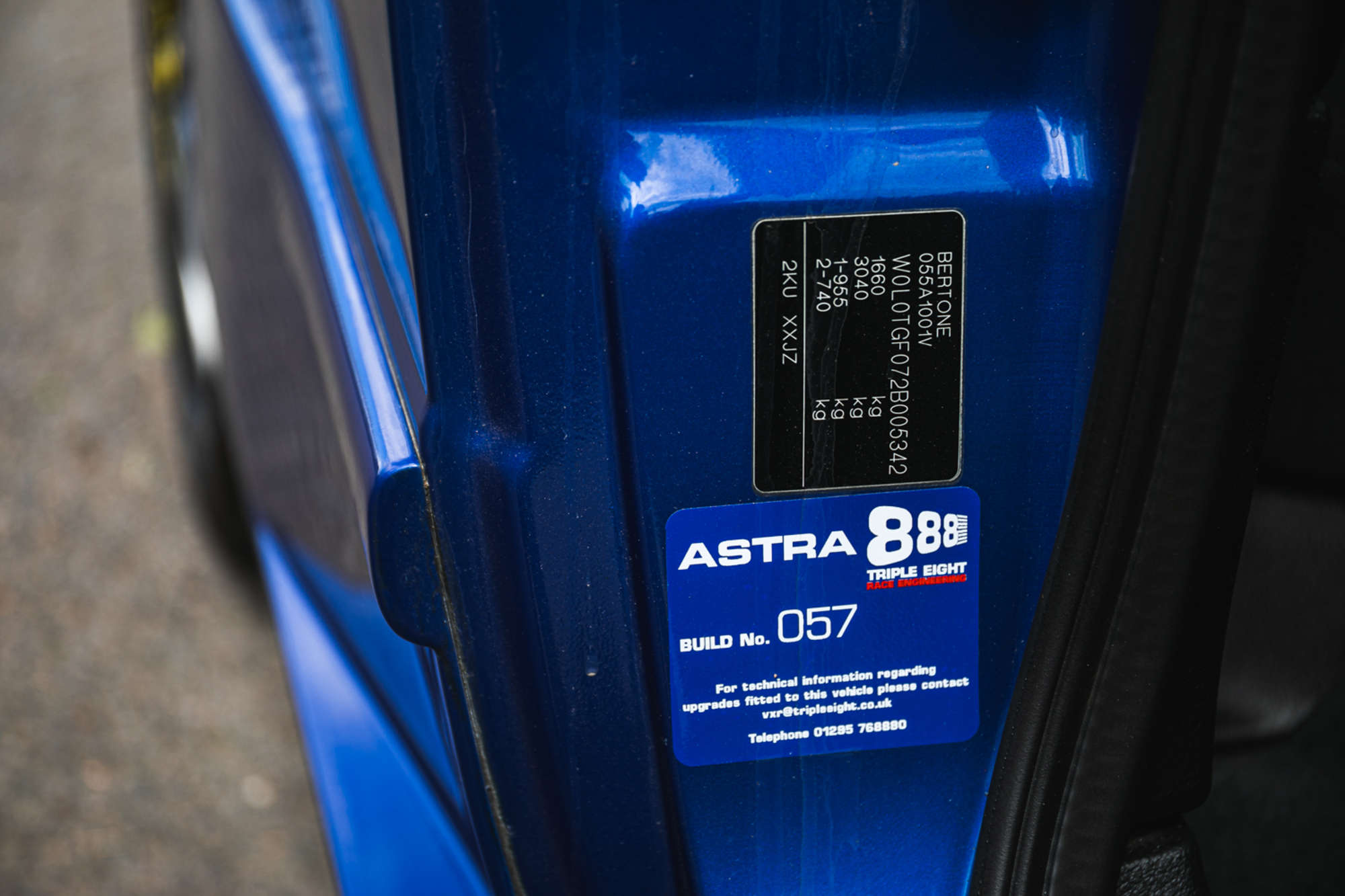 2002 Vauxhall Astra '888 Edition' Turbo Coupe-Auction Lot