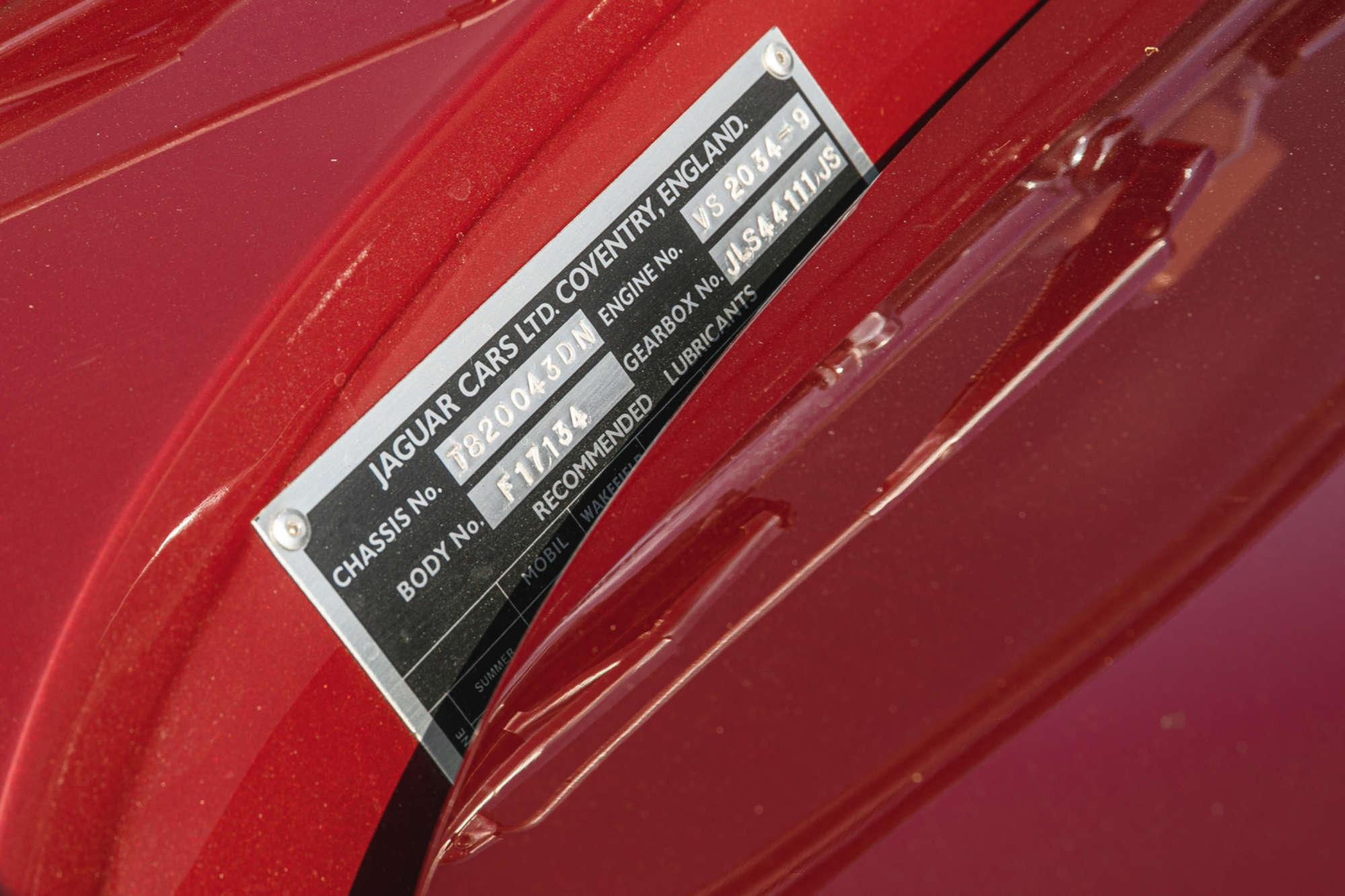 1959 Jaguar XK150 3.4-Litre 'S' Roadster (RHD)-Sold