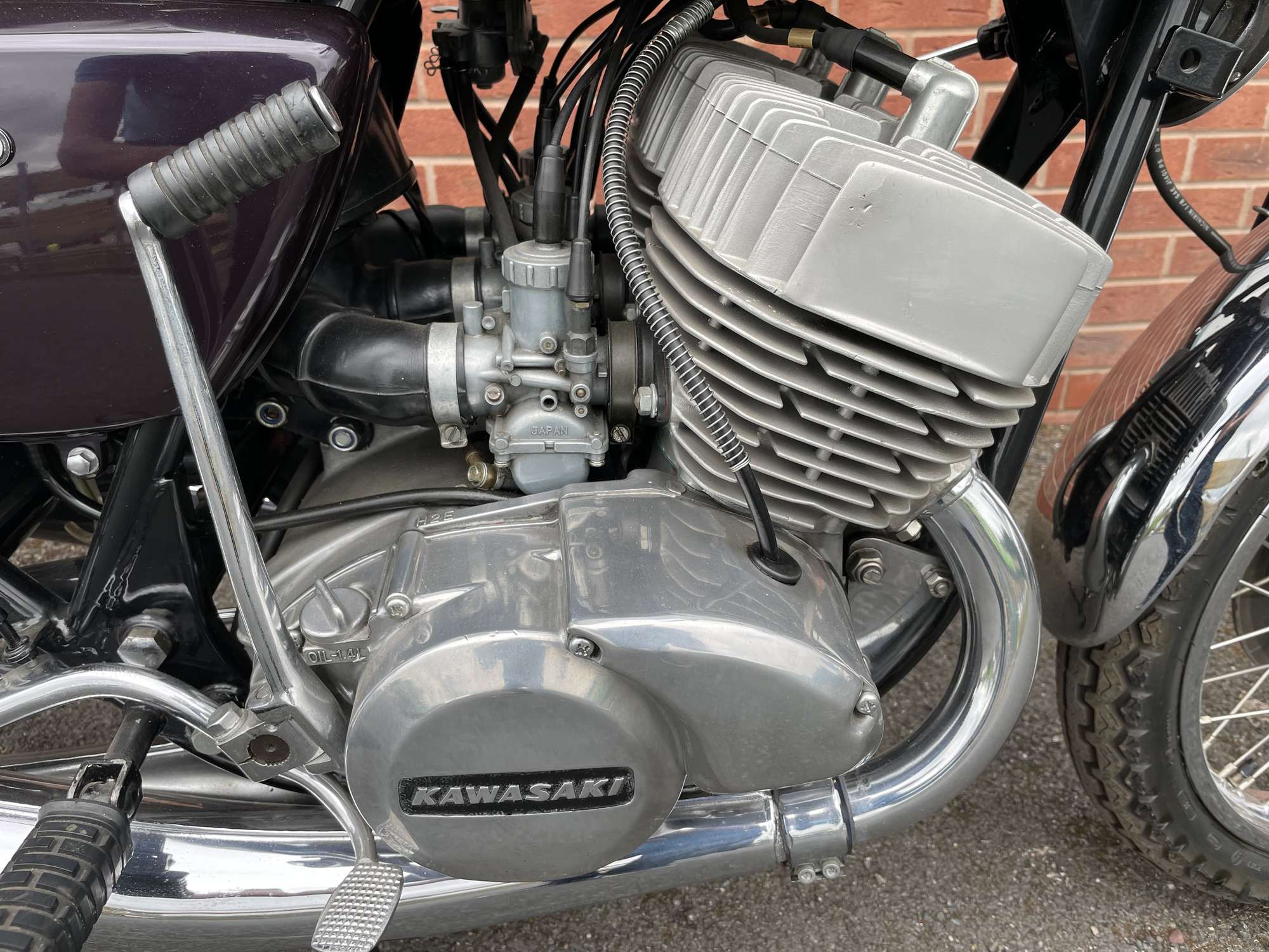 1974 Kawasaki H2B Mach IV 750-Auction Lot