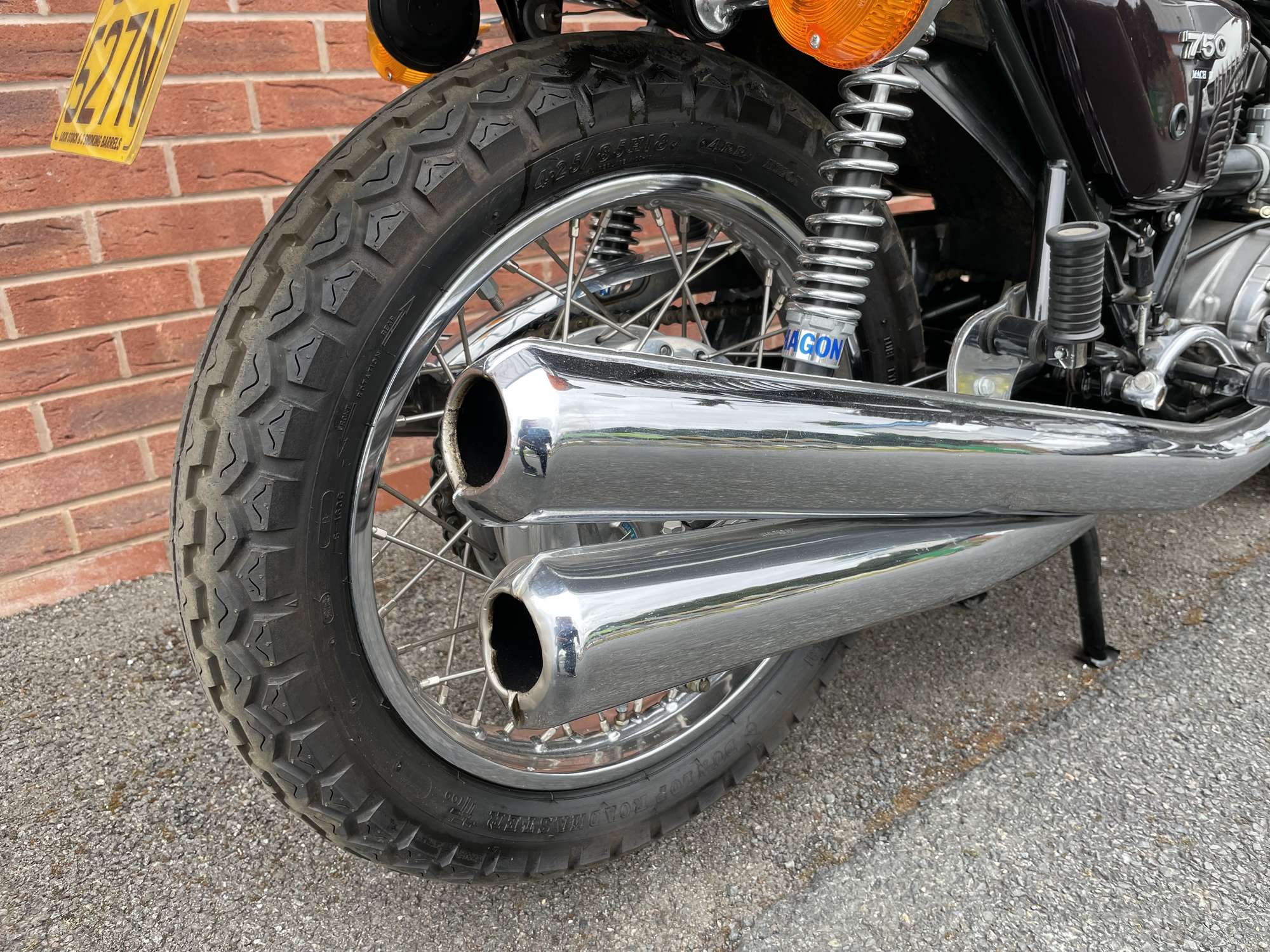 1974 Kawasaki H2B Mach IV 750-Auction Lot
