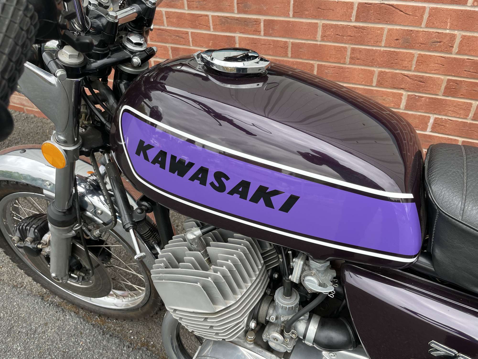 1974 Kawasaki H2B Mach IV 750-Auction Lot