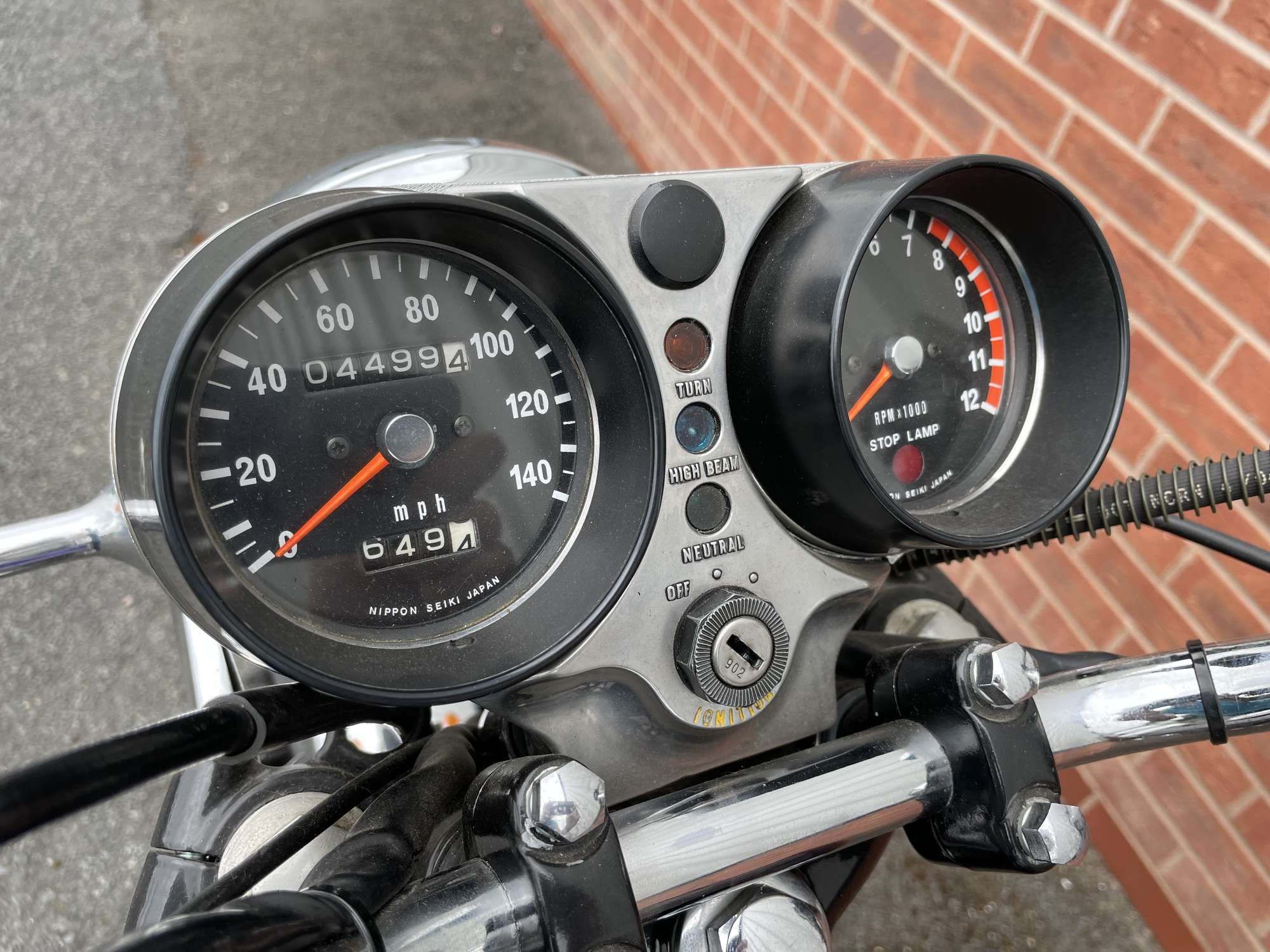 1974 Kawasaki H2B Mach IV 750-Auction Lot