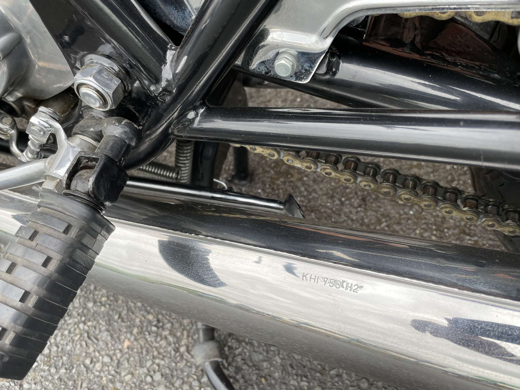 1974 Kawasaki H2B Mach IV 750-Auction Lot