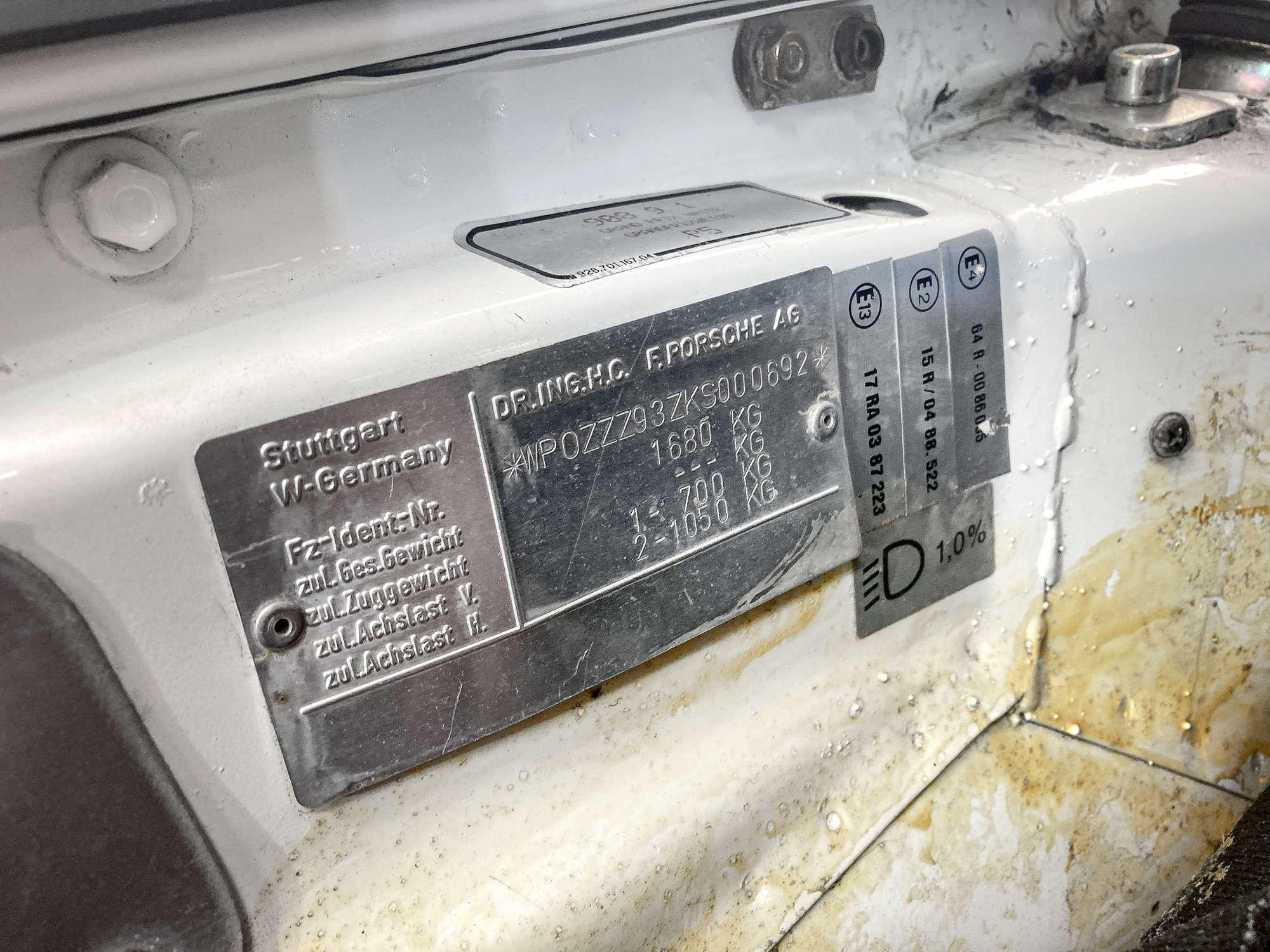 1989 Porsche 911 (930) Turbo LE-Sold