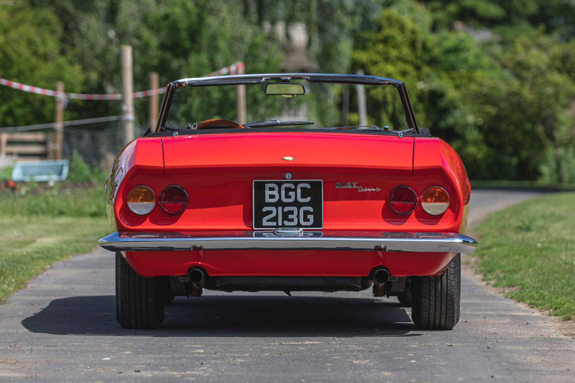 1968 Fiat Dino Spider-Sold