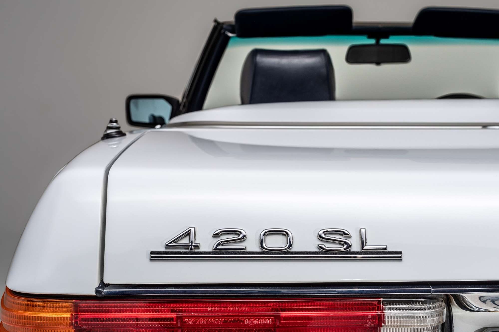 1987 Mercedes-Benz 420SL (R107)-Sold