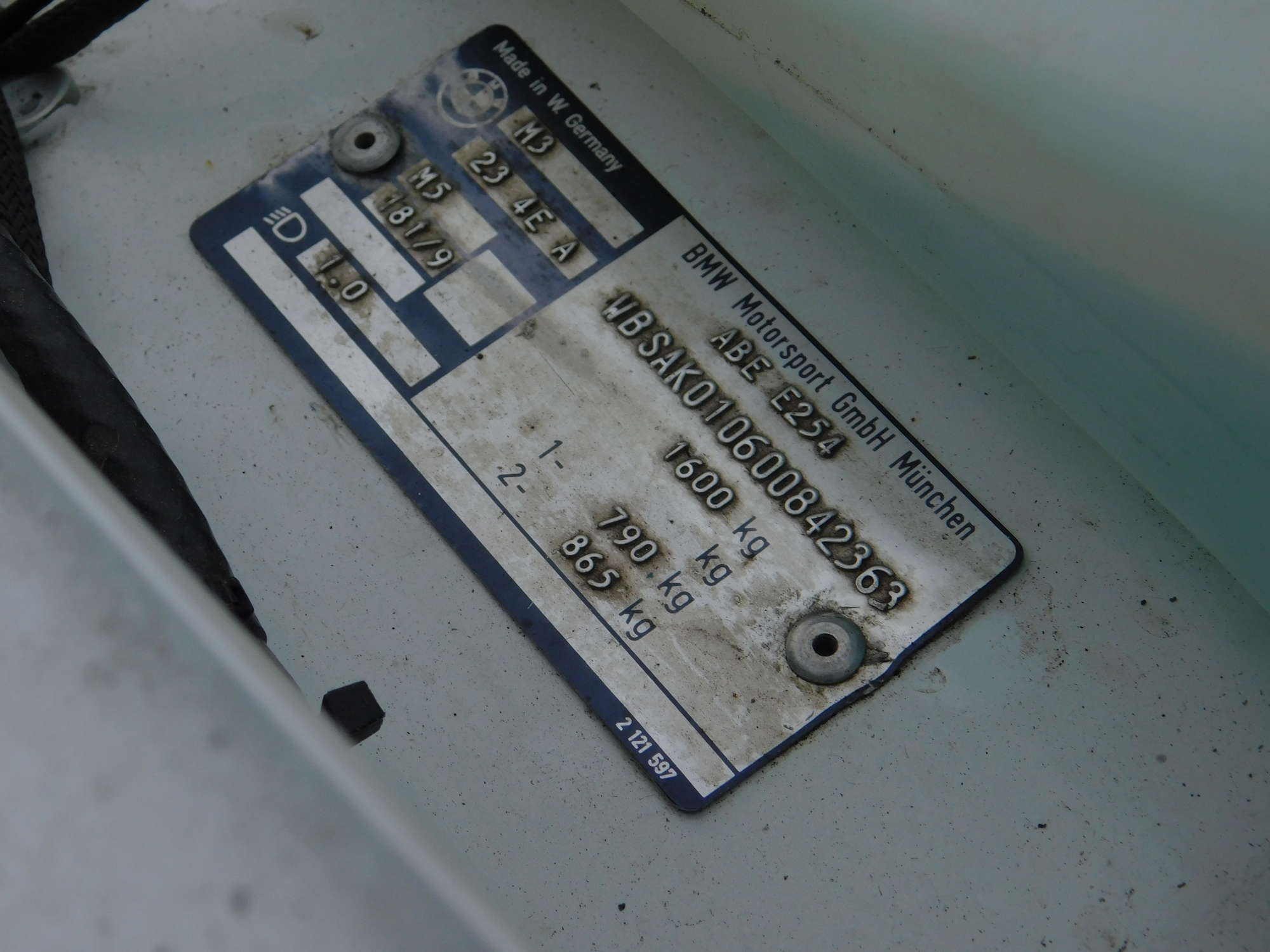 1987 BMW M3 (E30) Rally Car-Auction Lot