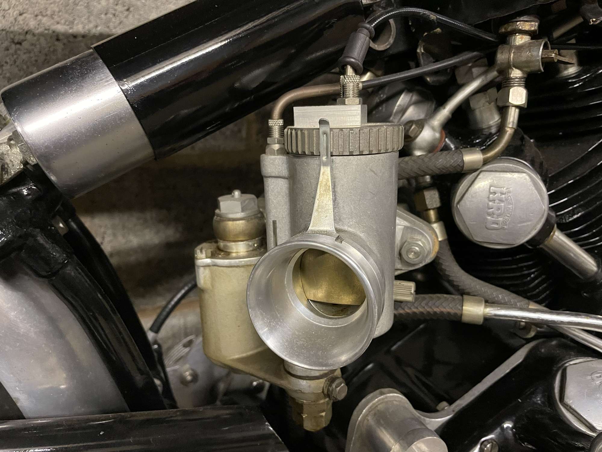 c.1948 Vincent Black Lightning Replica-Auction Lot
