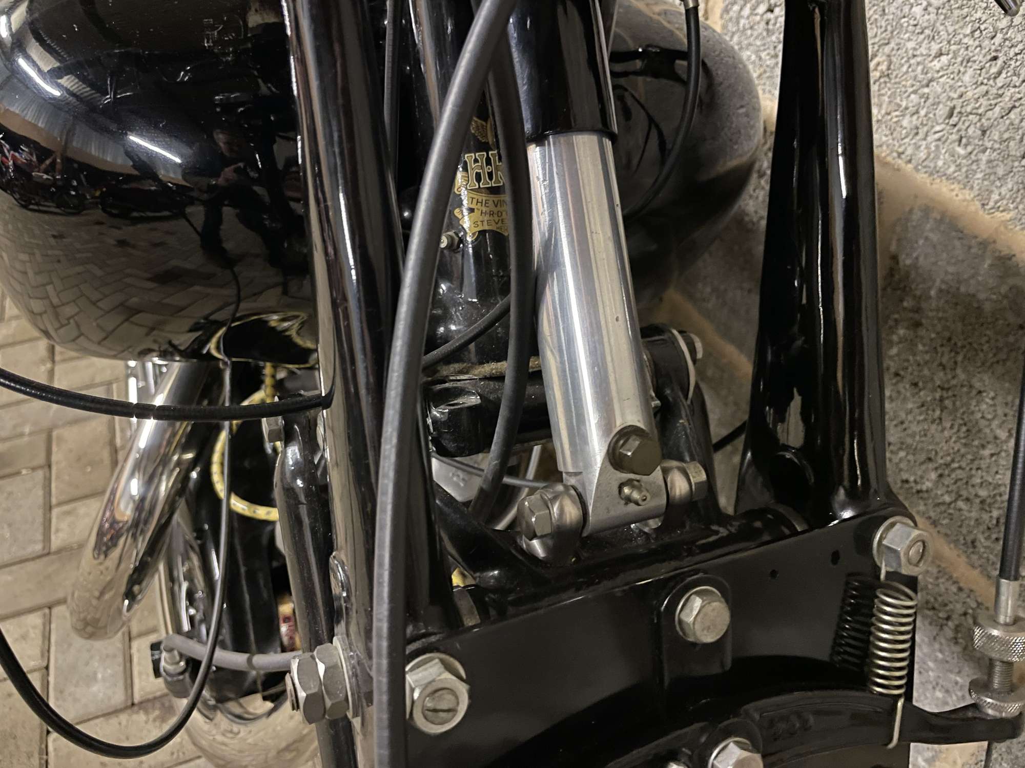 c.1948 Vincent Black Lightning Replica-Auction Lot