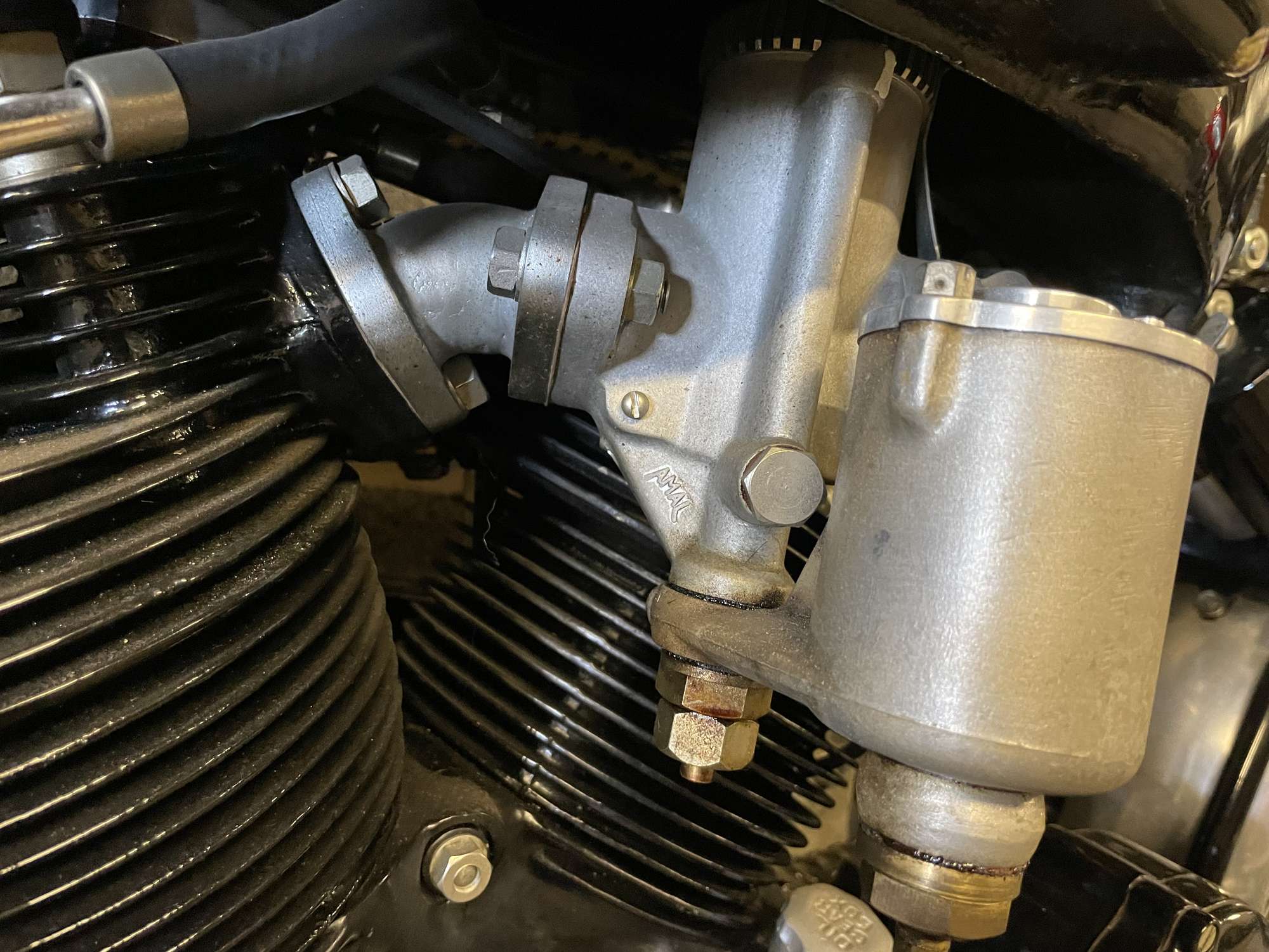 c.1948 Vincent Black Lightning Replica-Auction Lot